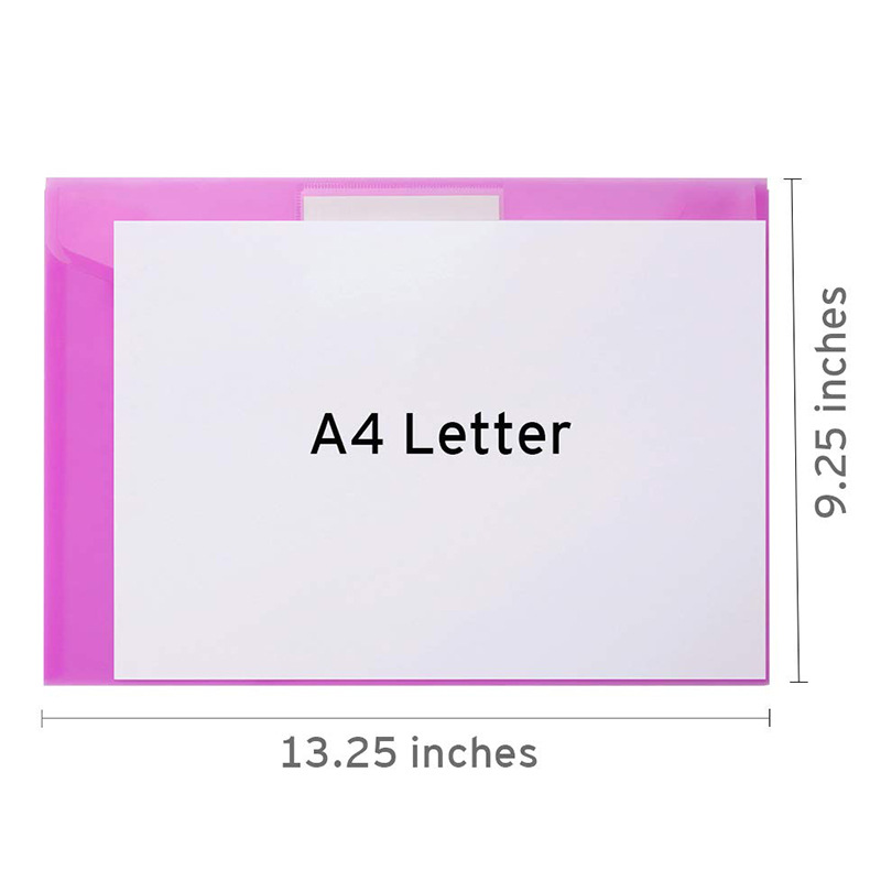 Transparent Plastic Folder File bag 1