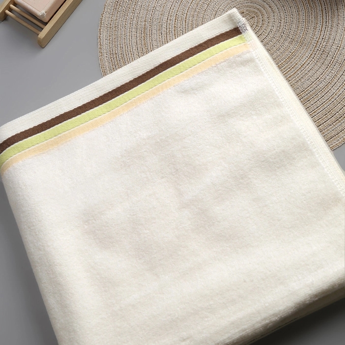 Custom Gift 100% Cotton Soft Striped Hand & Face Towel 13