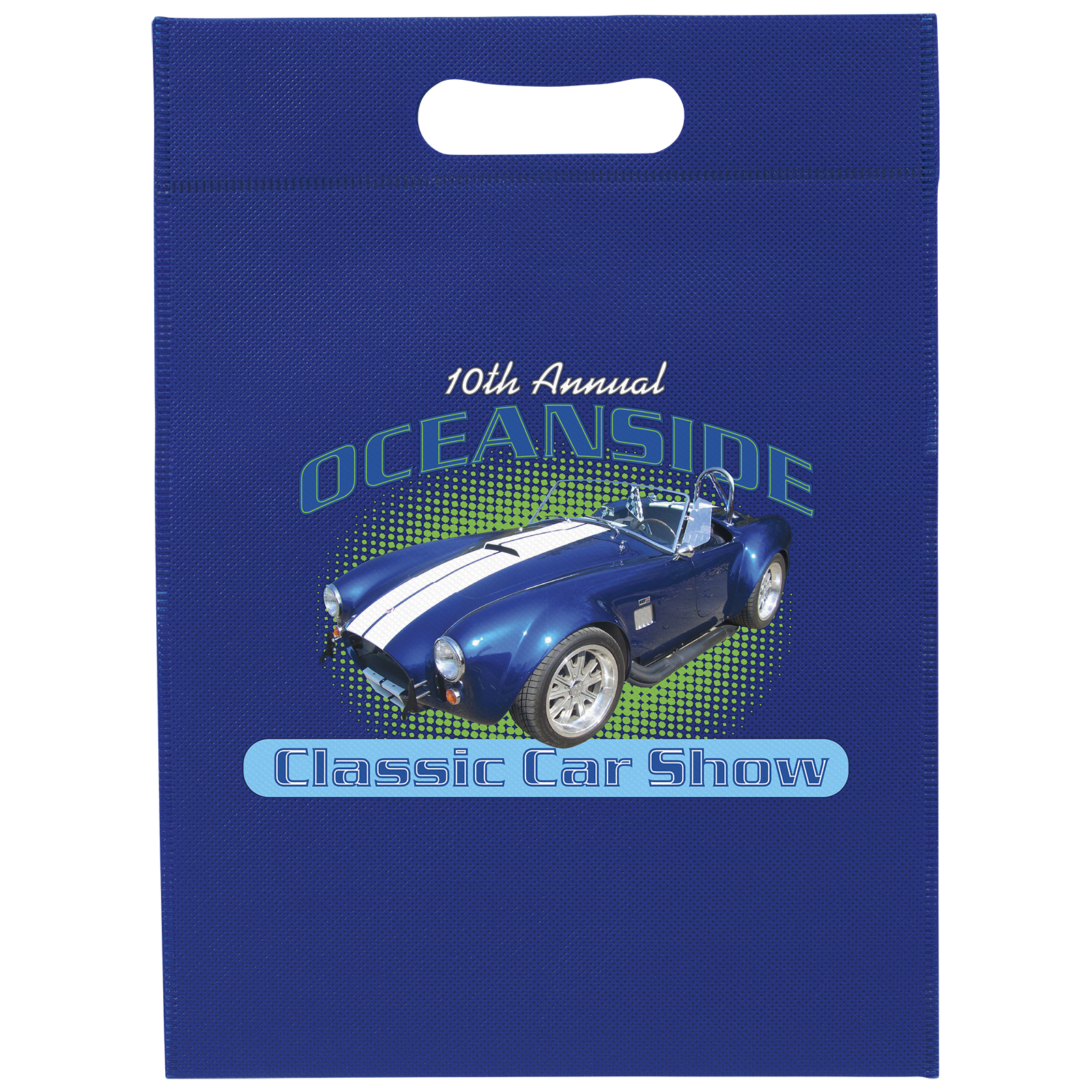10W x 14H - Non-Woven Die Cut Bag -ColorVista 4