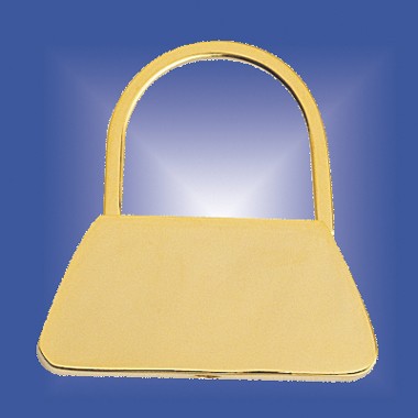 BRASS HANDBAG KEYRING 2