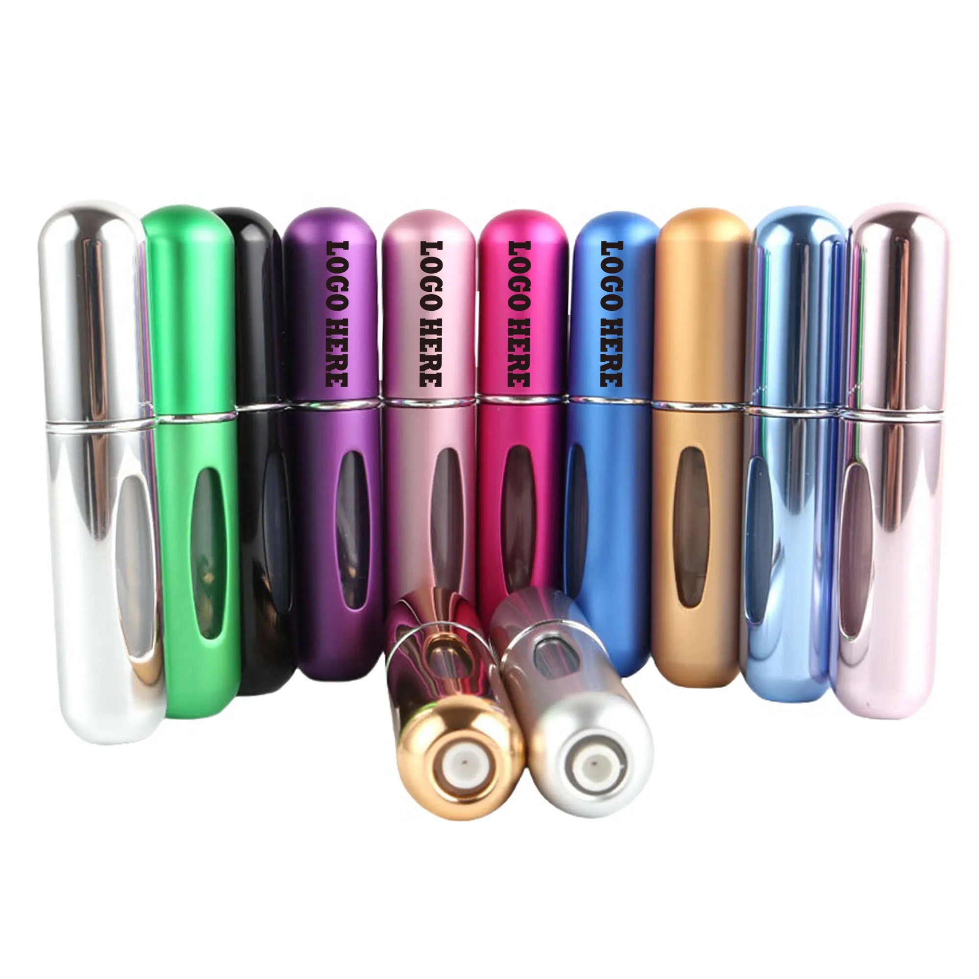 Portable Bottom Refillable Perfume Dispensing Spray Bottle