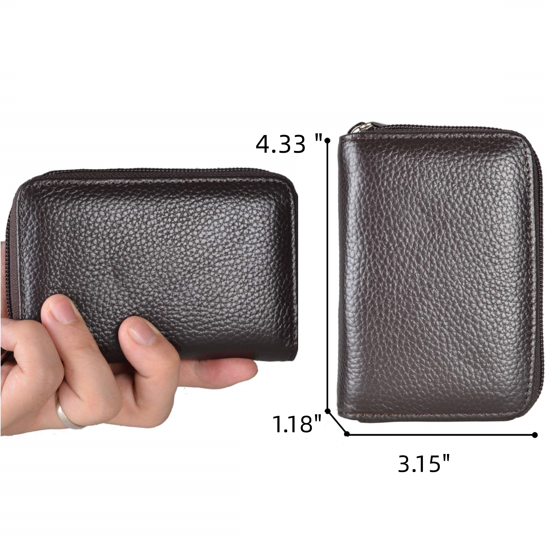 RFID Leather Credit Card Case 2
