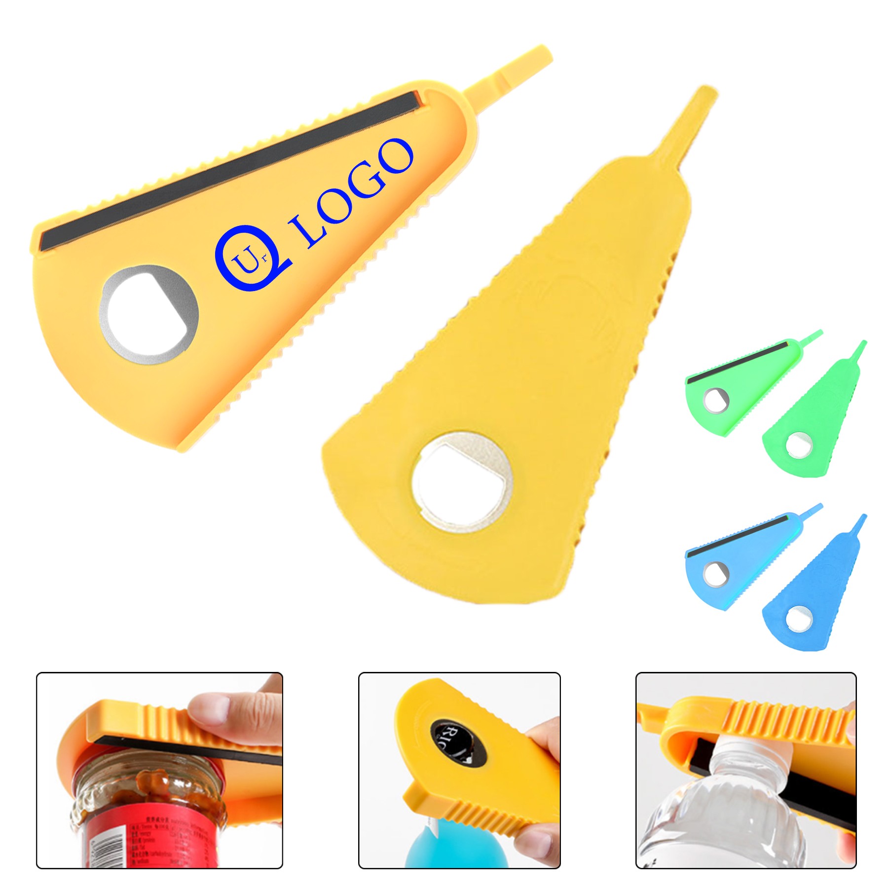 Non-Slip Simple Can Bottle Opener