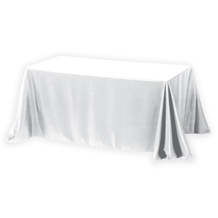 "Preakness Six" 3-Sided Economy Table Cover & Throws (One Color Print) / Fits 6 ft Table 42