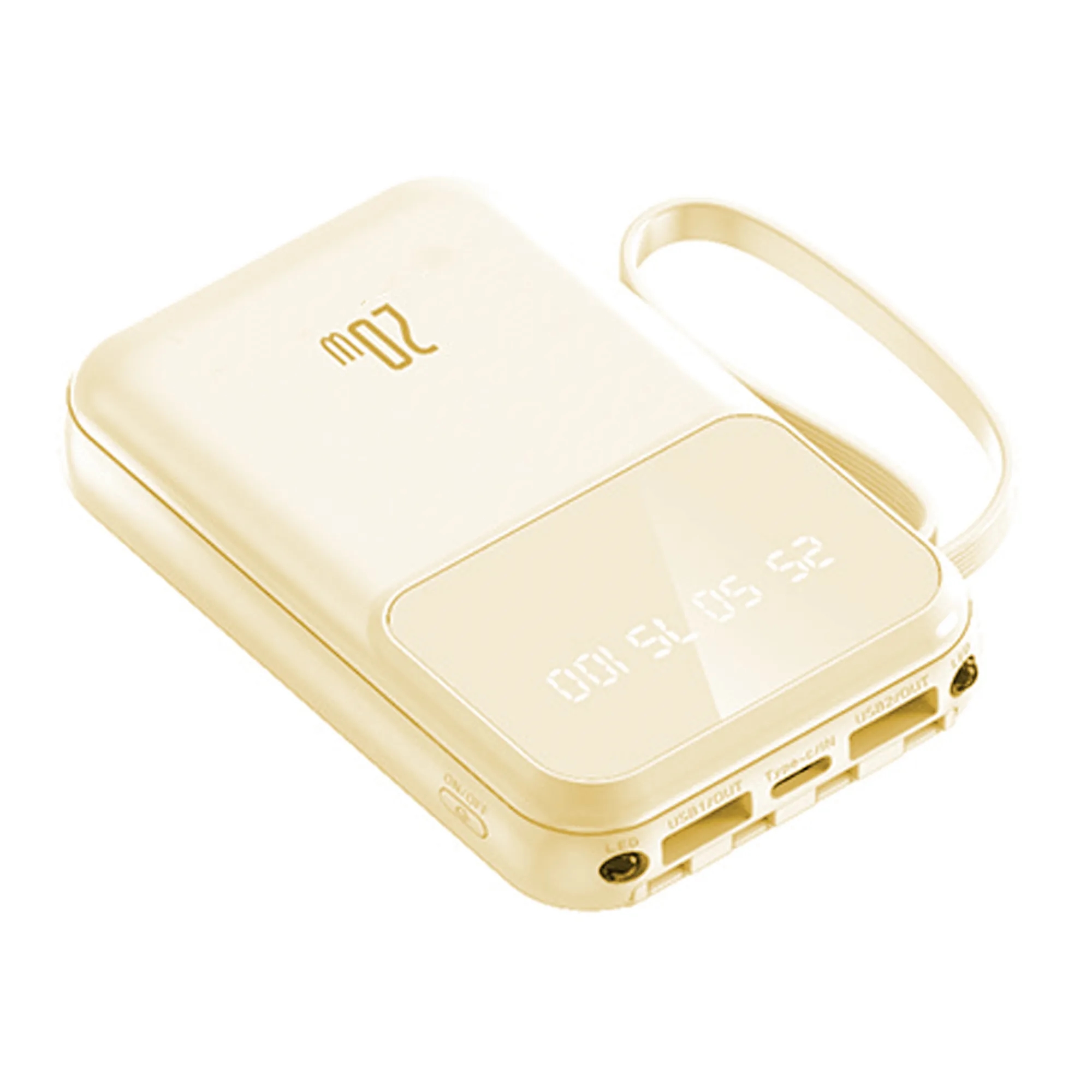 Customized Logo Built In Charging Cable Mobile Power Gift 2