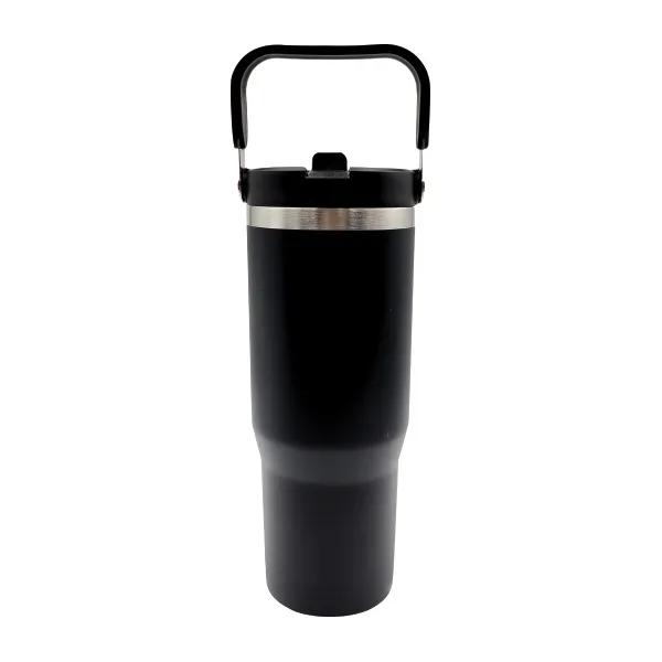 30 oz. Vacuum Insulated Travel Tumbler with Flip Straw 2