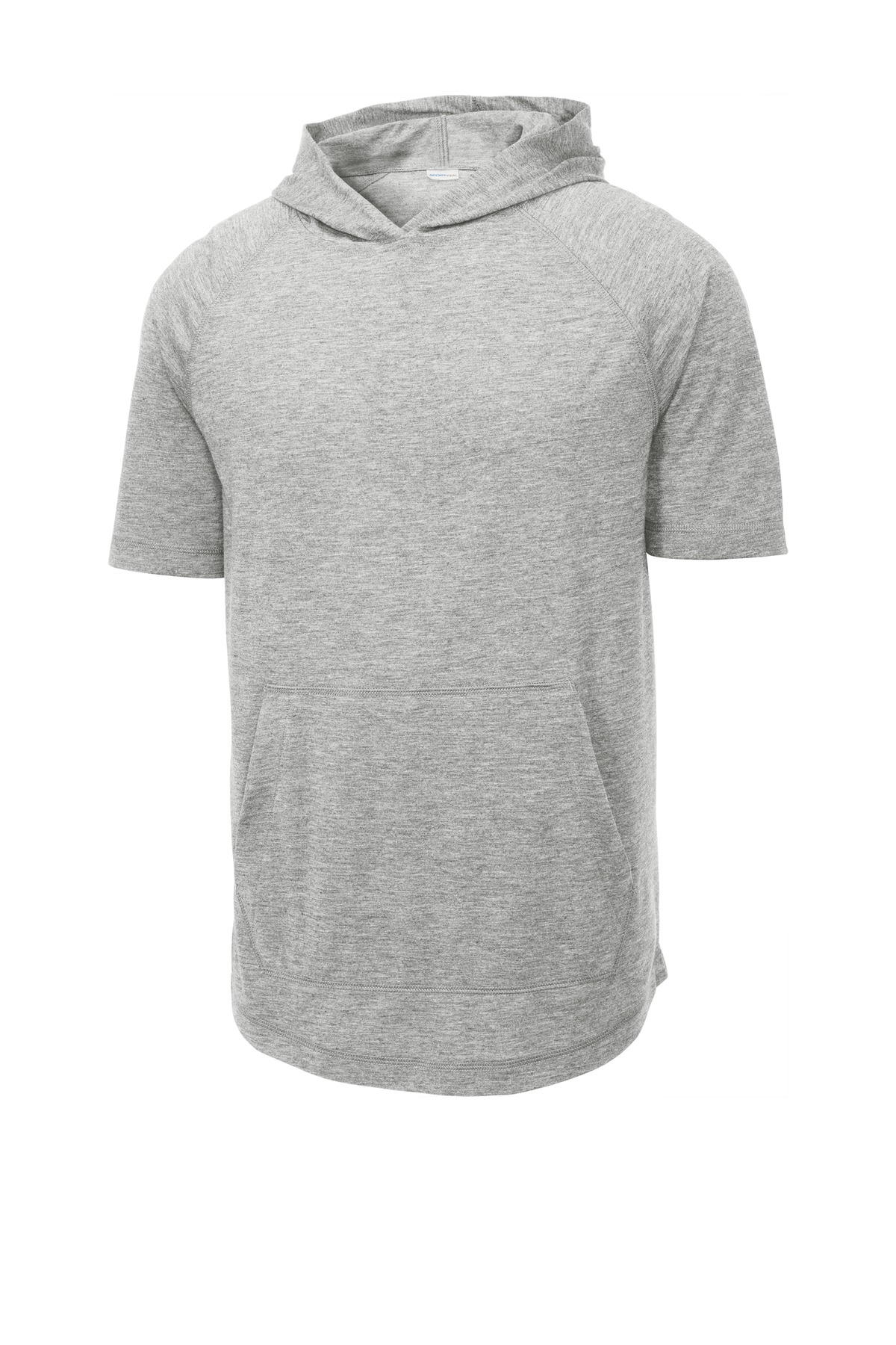 Sport-Tek PosiCharge Tri-Blend Wicking Short Sleeve Hoodie. ST404 15