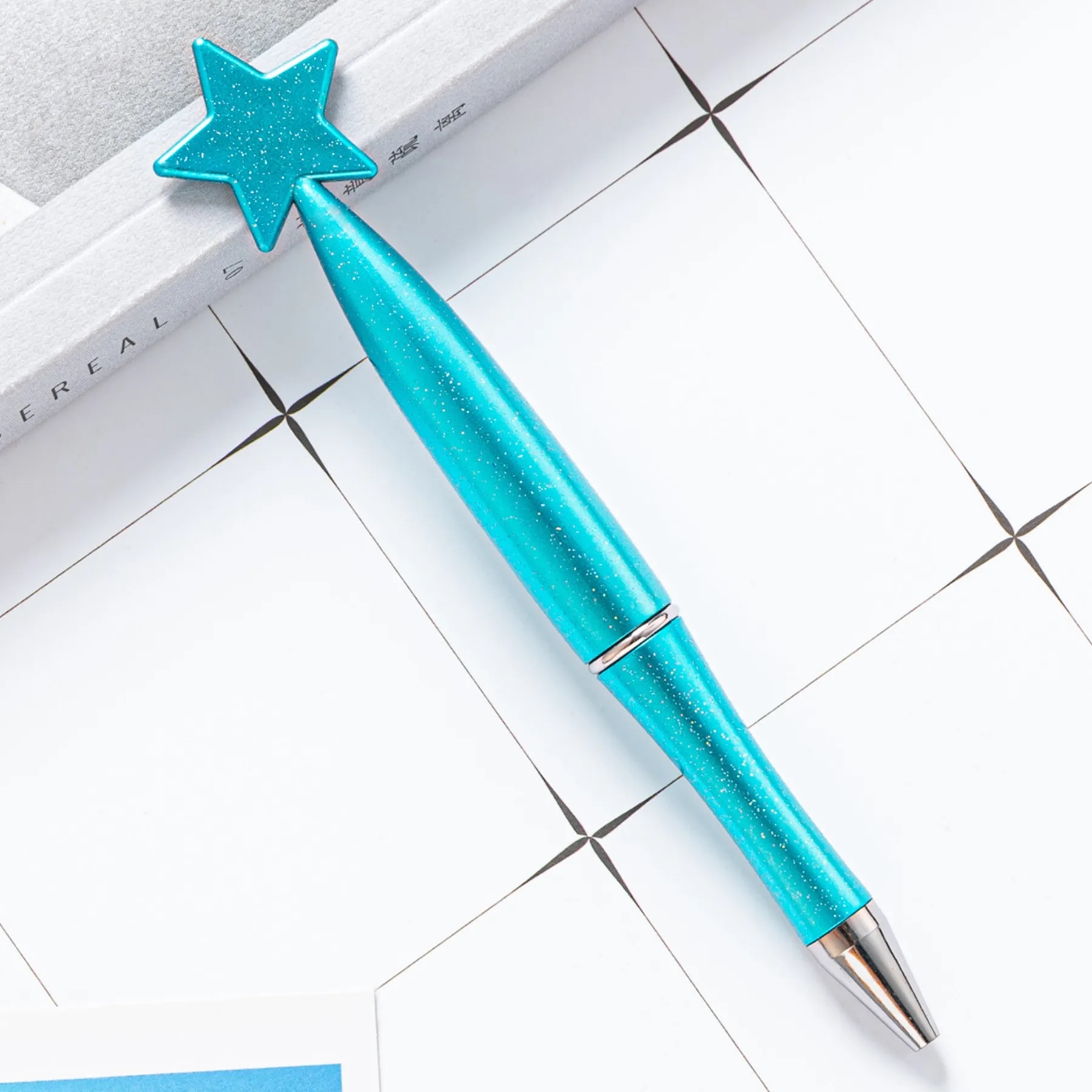 Plastic Rotary Star Ballpoint Pen 13