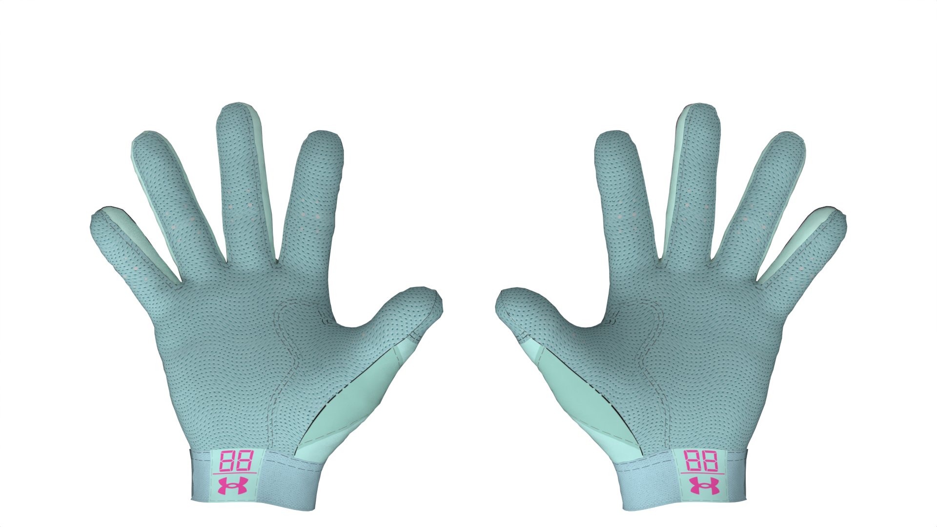 UA Clean Up Boys' Batting Gloves 26