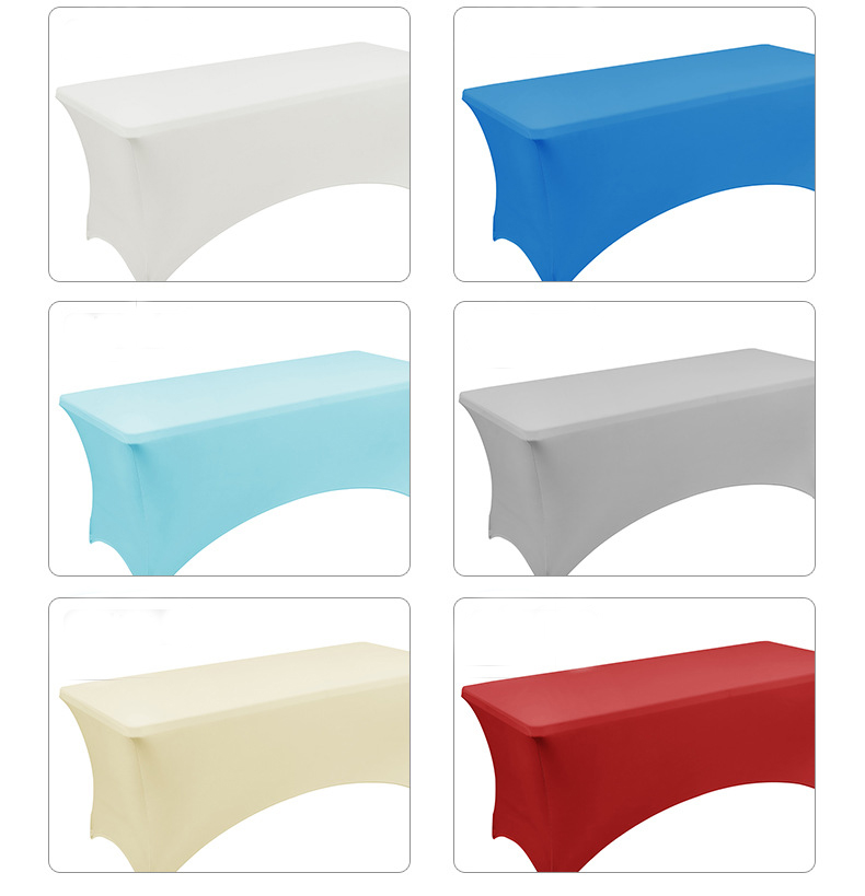 6ft Stretch Spandex Table Cloth 2
