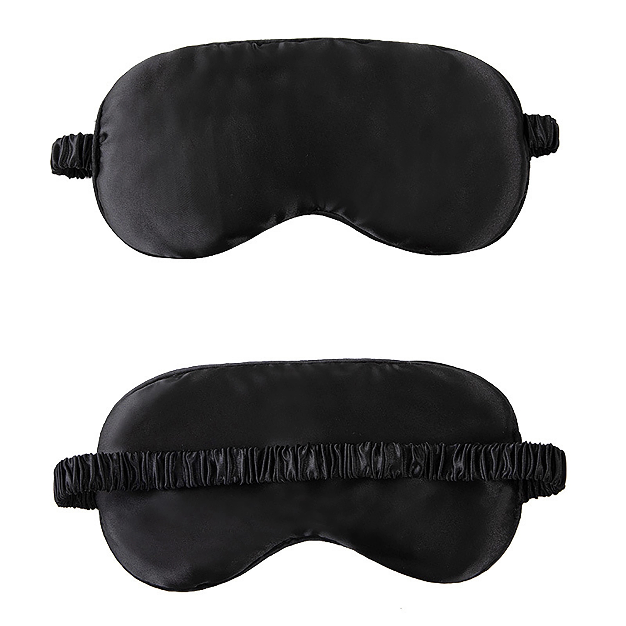 MOQ 50pcs Travel Soft Imitated Silk Fabric Sleep Eye Mask 8