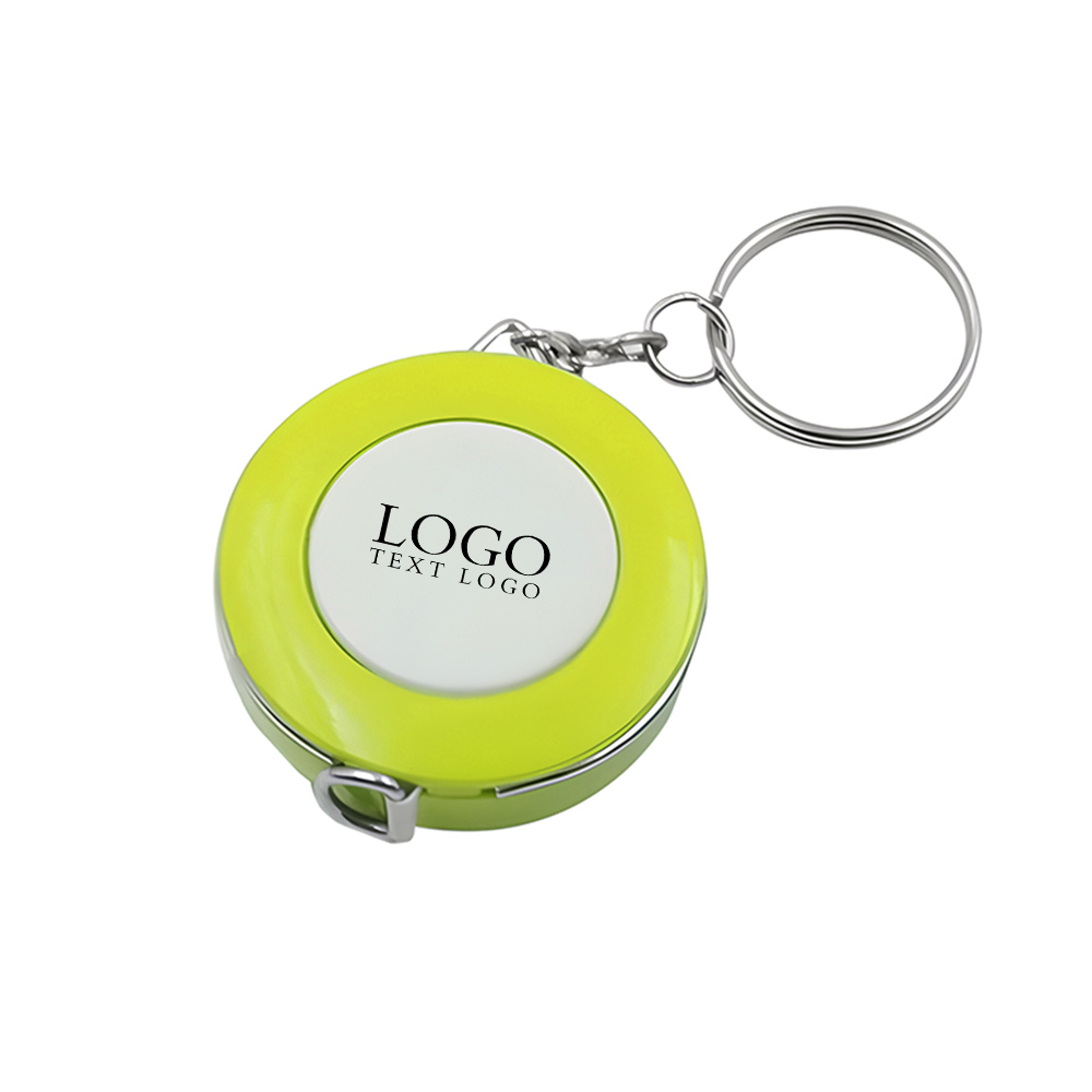 Retractable Plastic Round Tape Measure Keychain 5