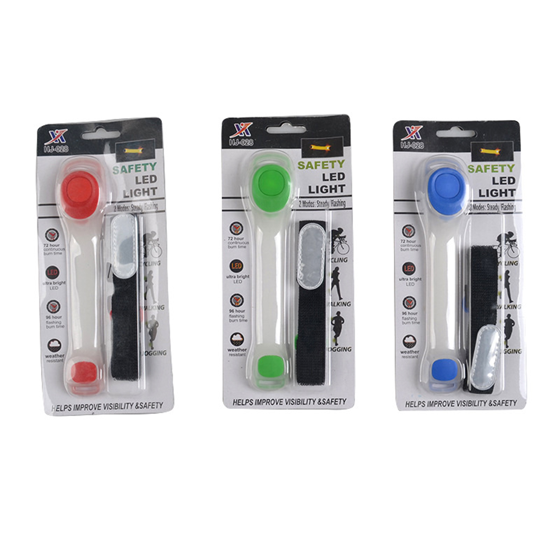 Rechargeable Flashing Slap Wristbands 2