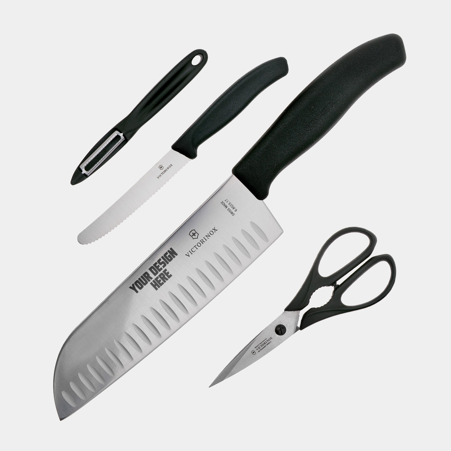 Victorinox® - Swiss Army German Made 4-Piece Kitchen Knife Set 3
