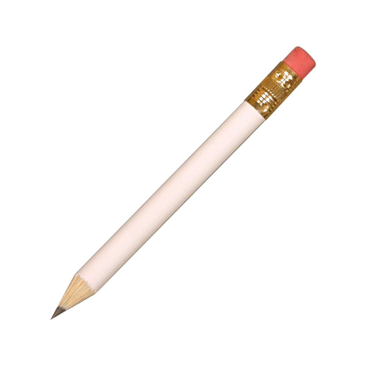 Round Golf Pencil with Erasers 10