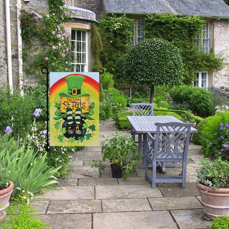Happy St Patricks Day House Garden Flags 12