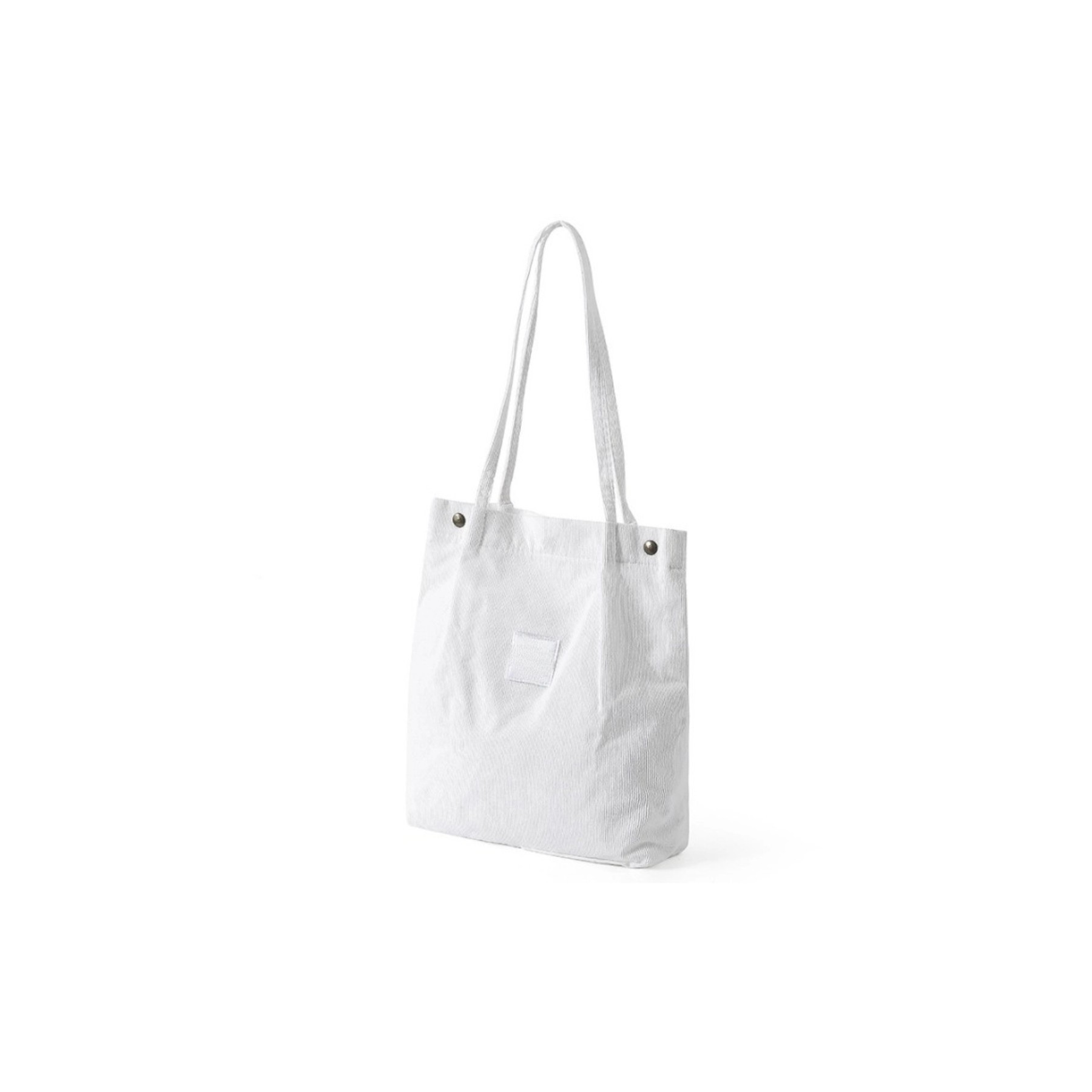 Inner Pocket Corduroy Tote Bag, custom tote bag with logo imprint 9