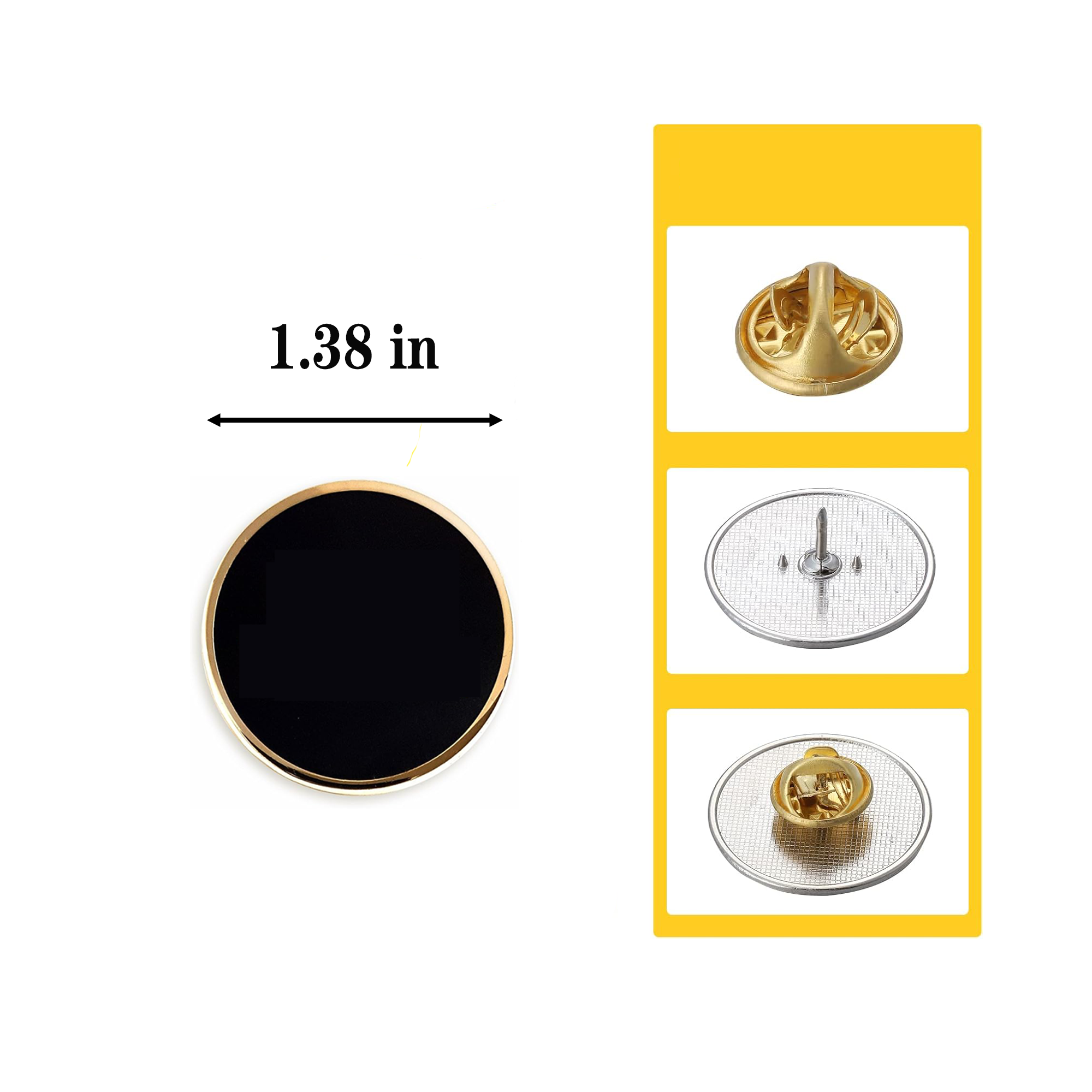 1.38" Custom Lapel Pin 2