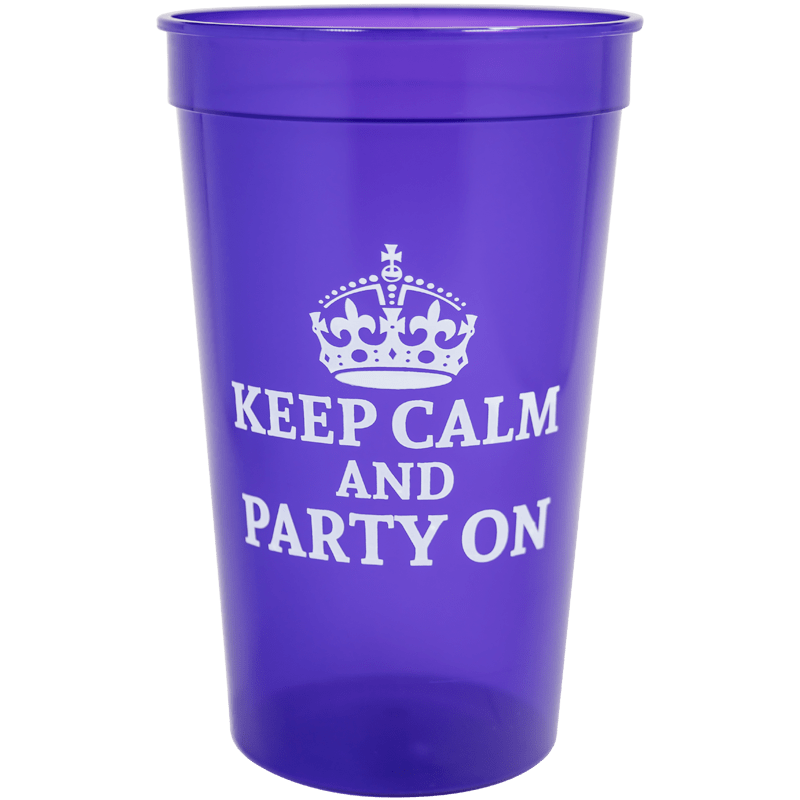 22oz Translucent Stadium Cups 16