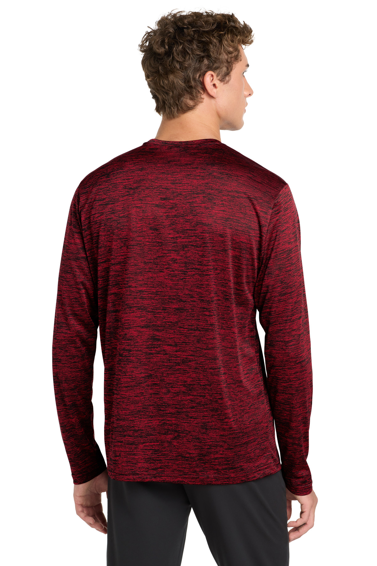 Sport-Tek PosiCharge Long Sleeve Electric Heather Tee. ST390LS 11