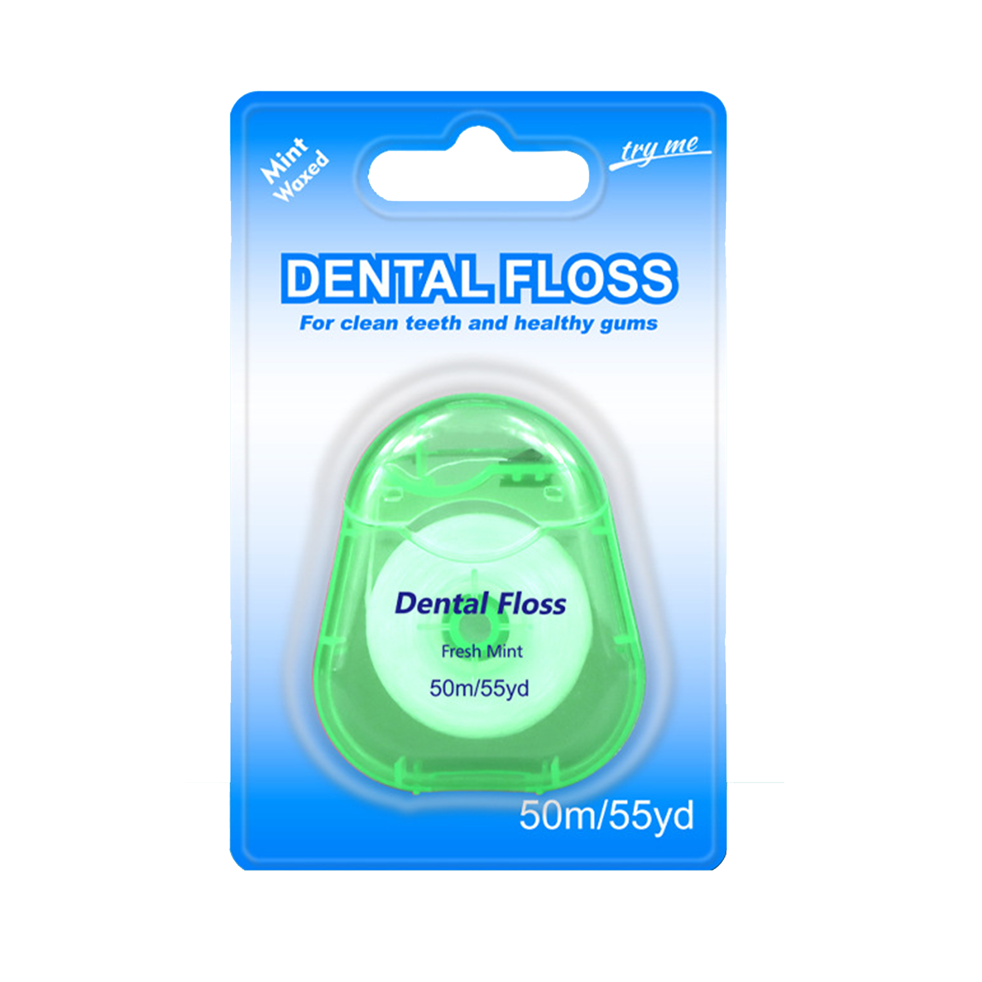 50m Fresh Mint Dental Floss 7