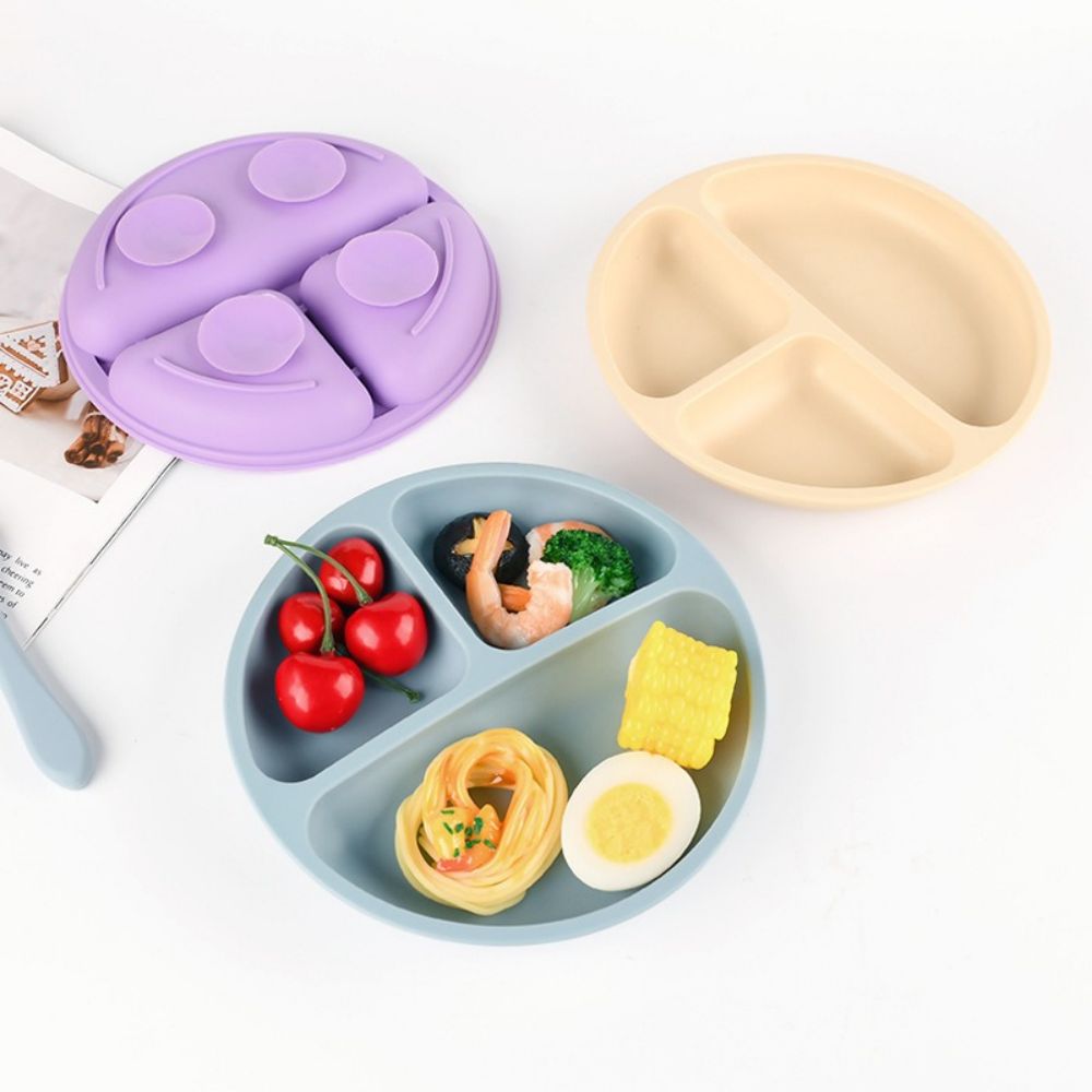 Silicone Dinner Plate For Kids 4
