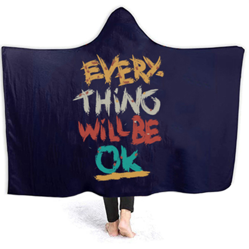 Sublimated Hooded Blanket 2