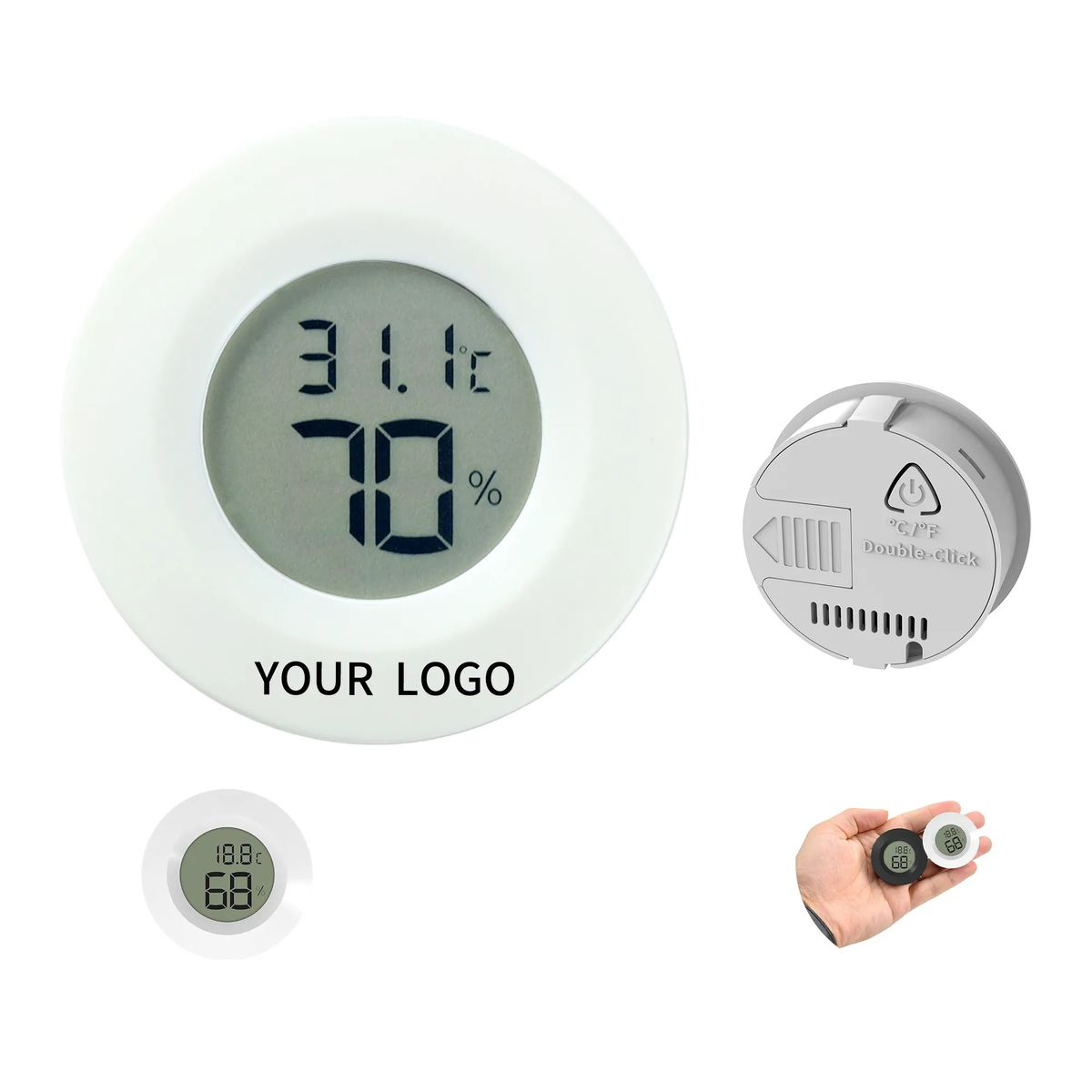 Digital Thermometer for Temperature and Humidity Monitoring 2