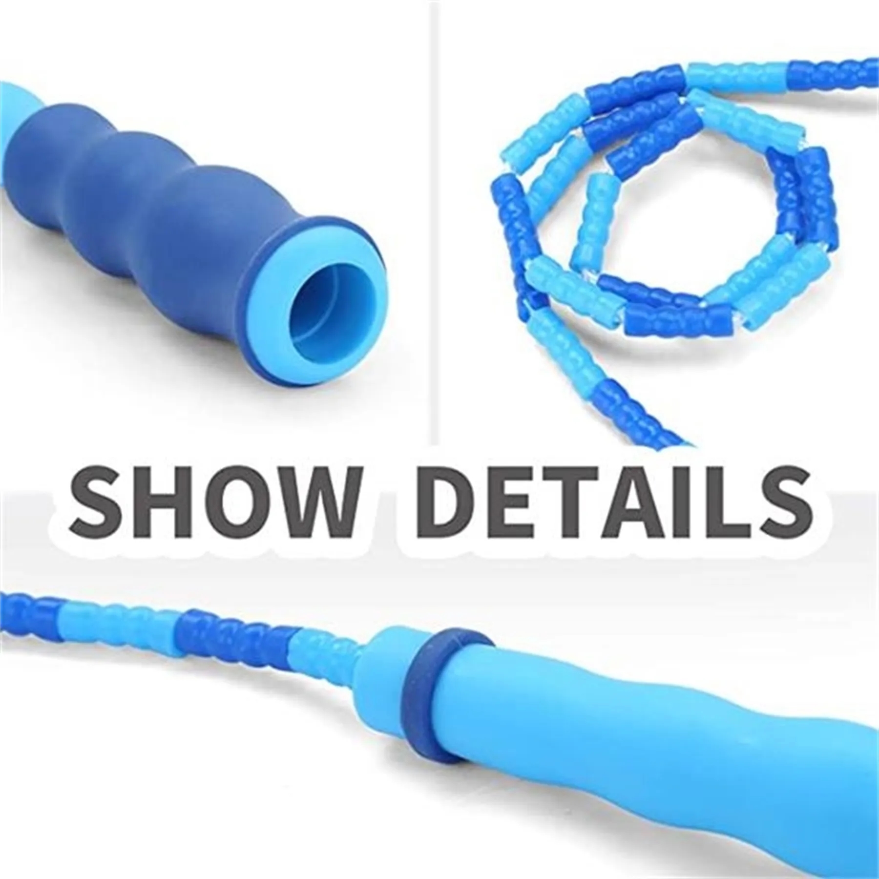 Sports Segmented Classic Beaded Jump Rope 4