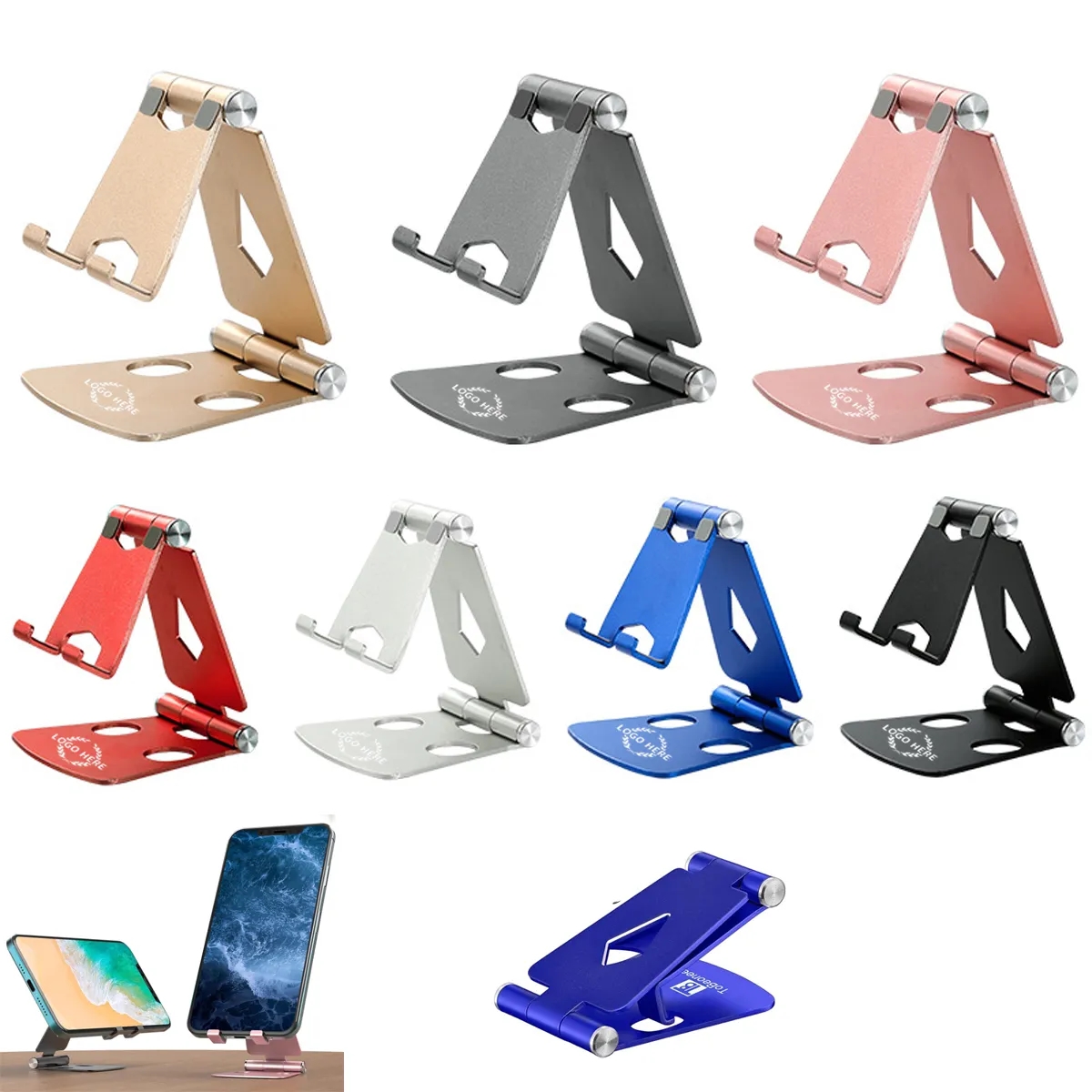 Adjustable Aluminum Cell Phone Stand 3