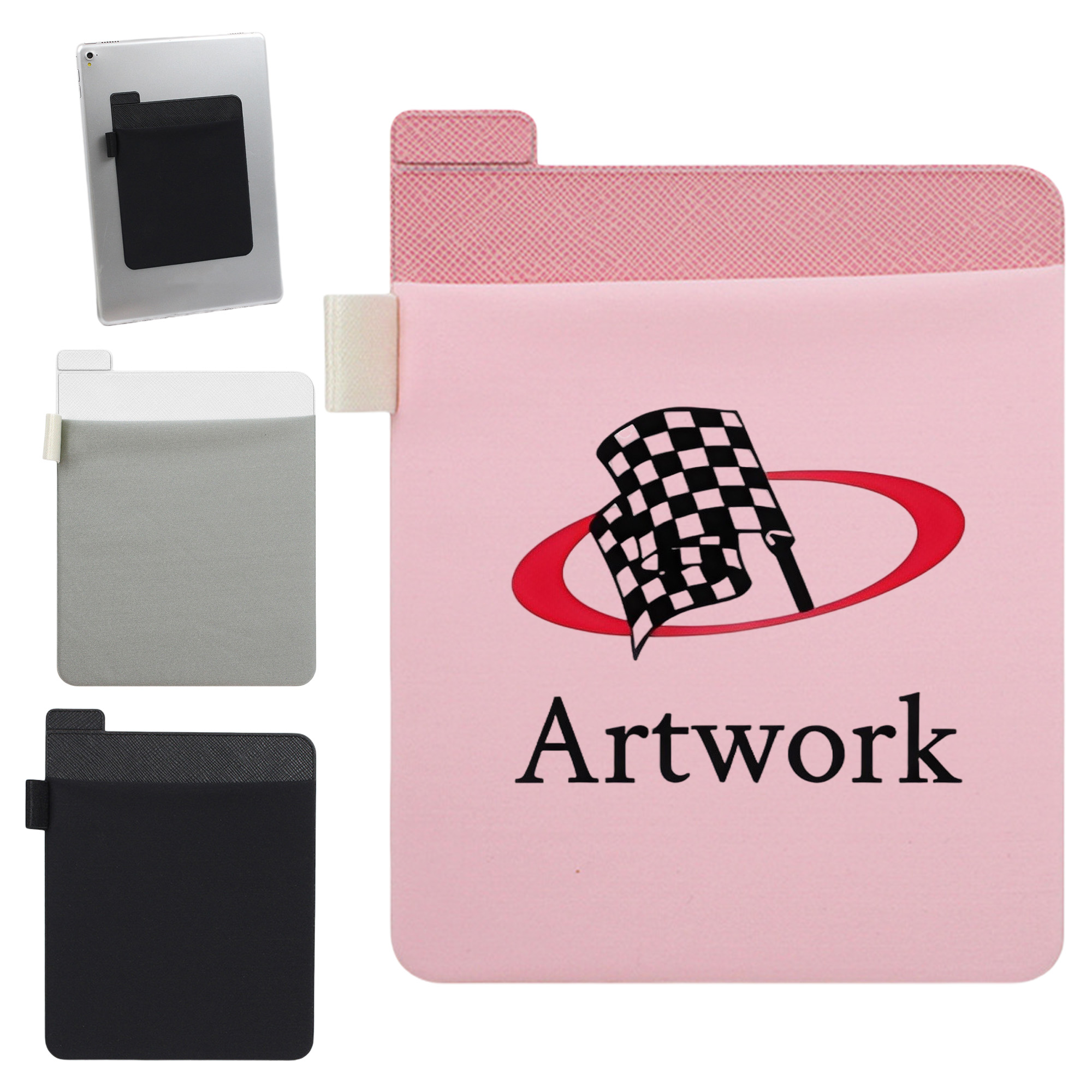 Laptop Adhesive Mouse Storage Pouch 3