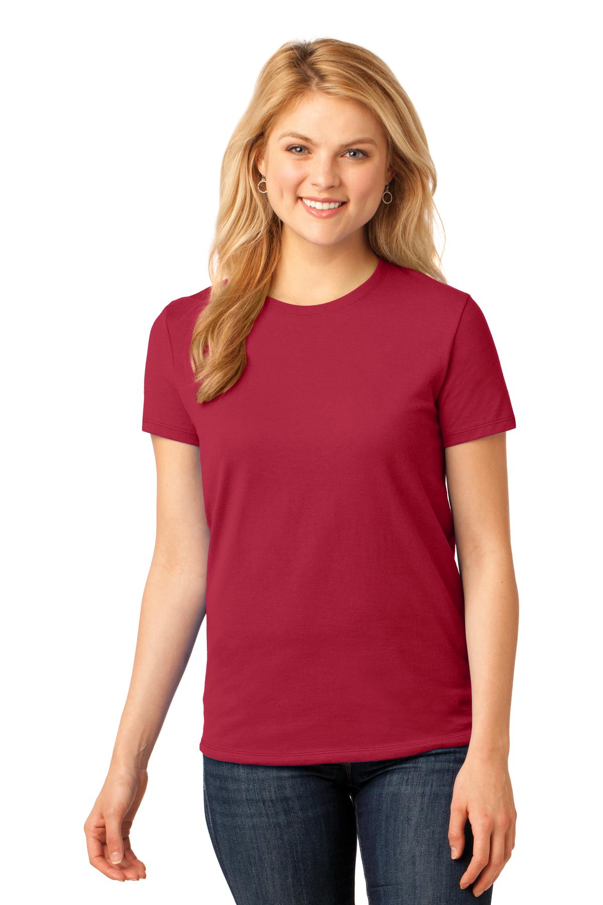 Port & Company® Women's Core Cotton Tee 191