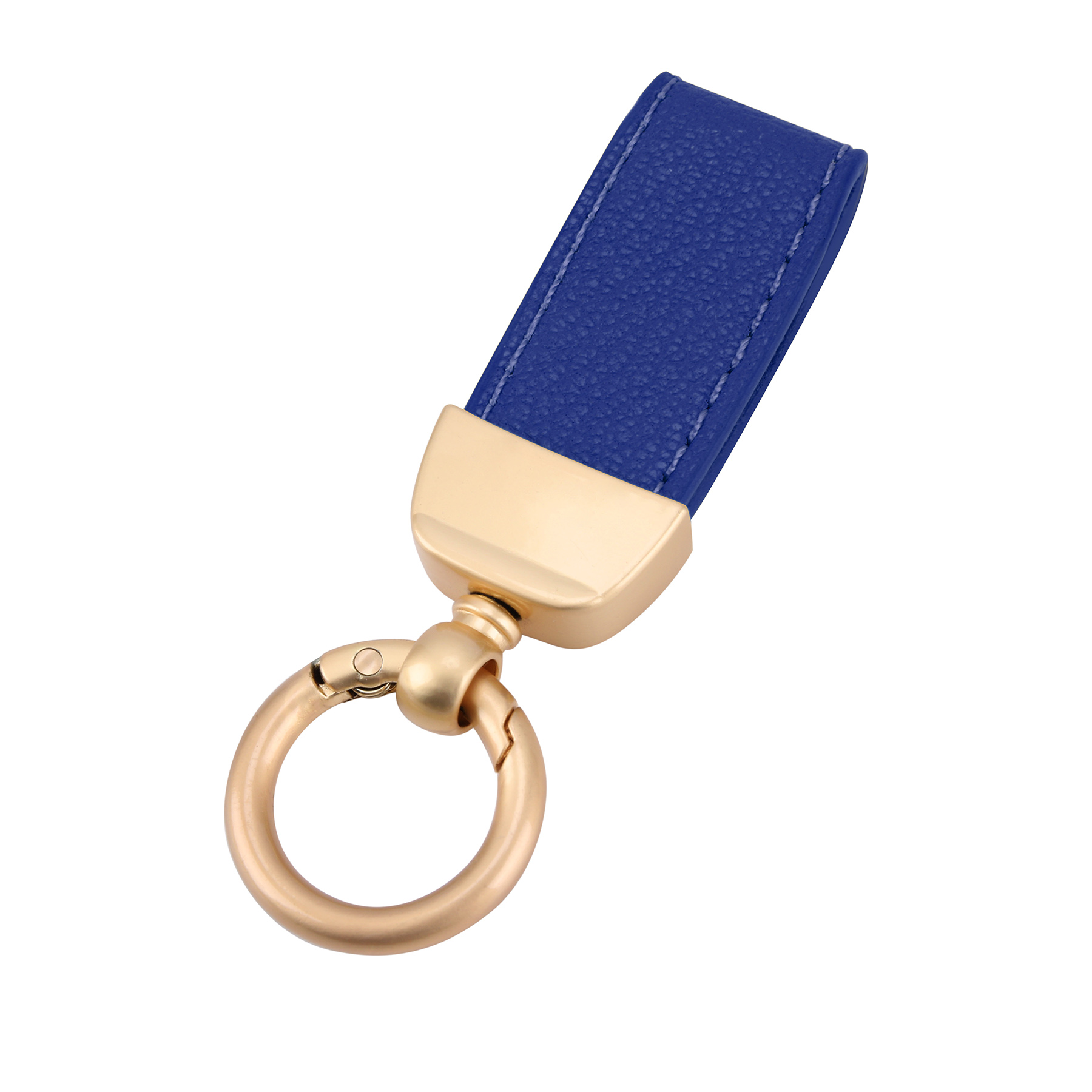 Executive Leather Keychain With Detachable Ring 15