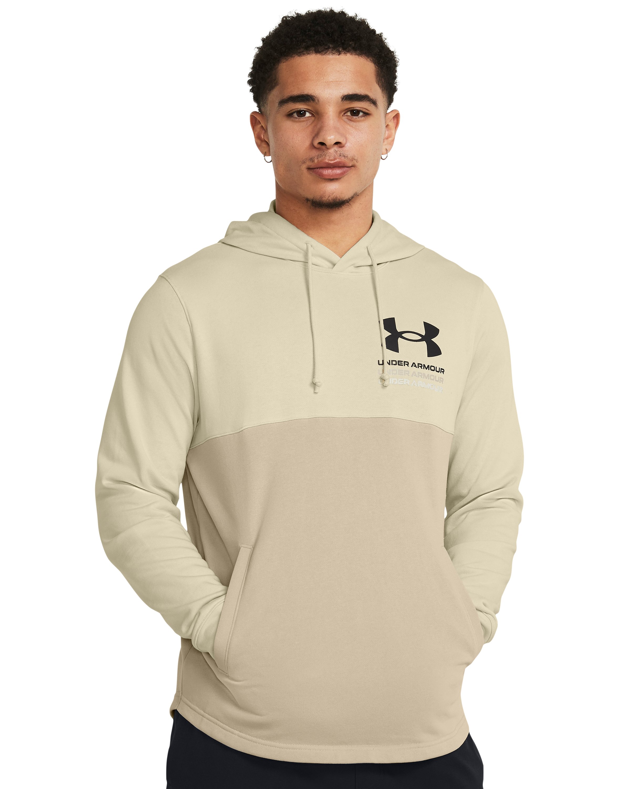 UA Rival Terry Colorblock Men's Hoodie 3