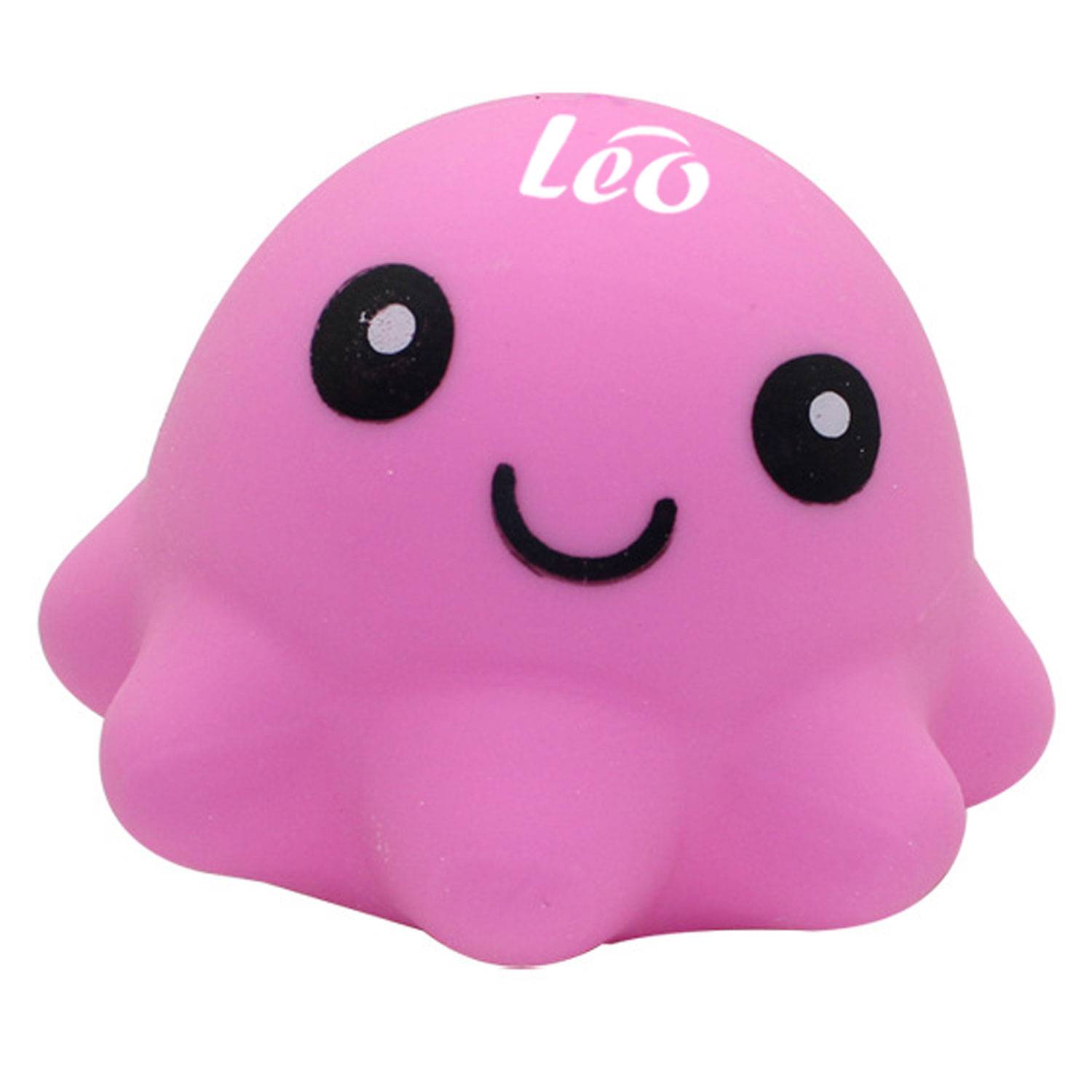 TPR soft rubber rainbow octopus decompression toy 3