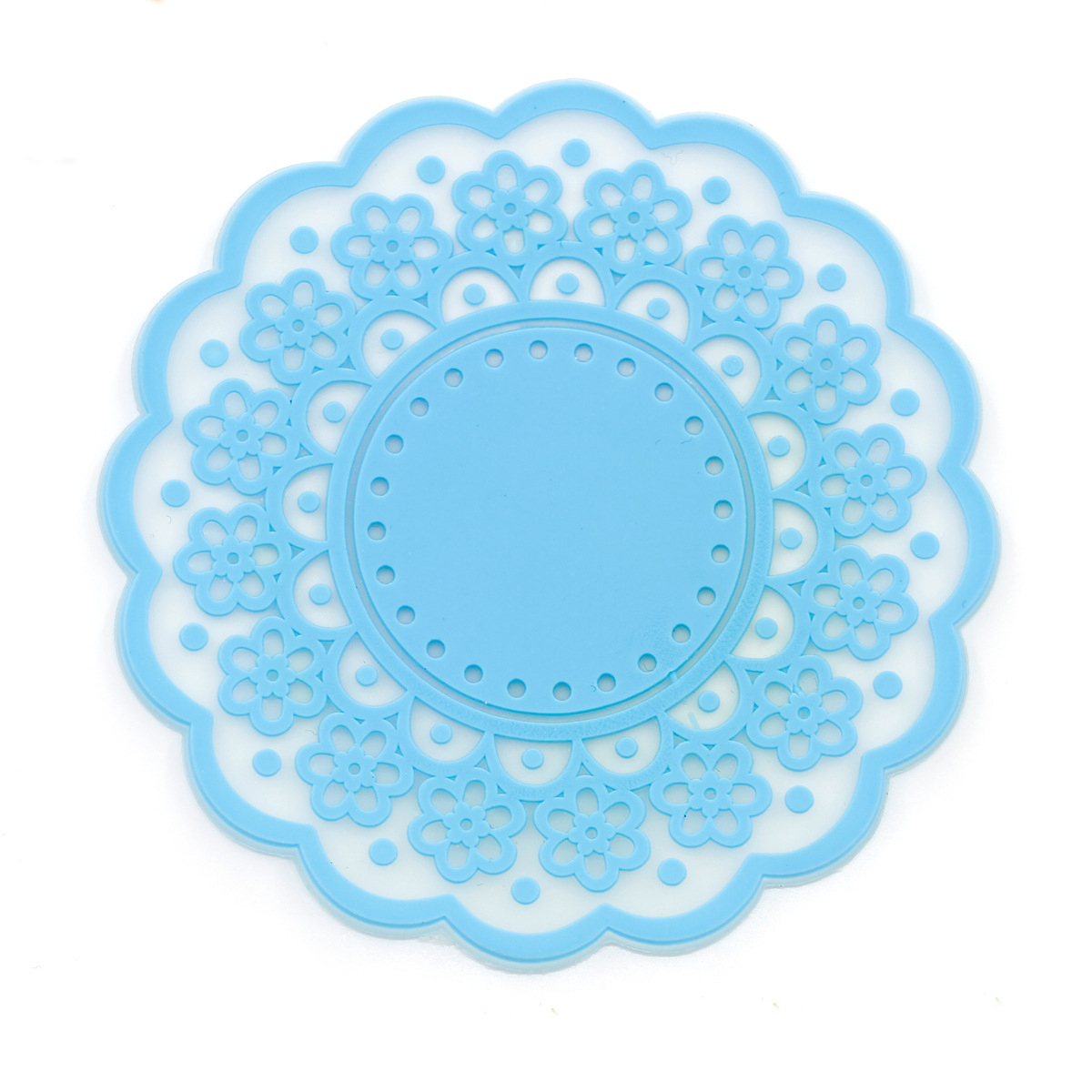 Round Flower Shape Cup Coaster 5