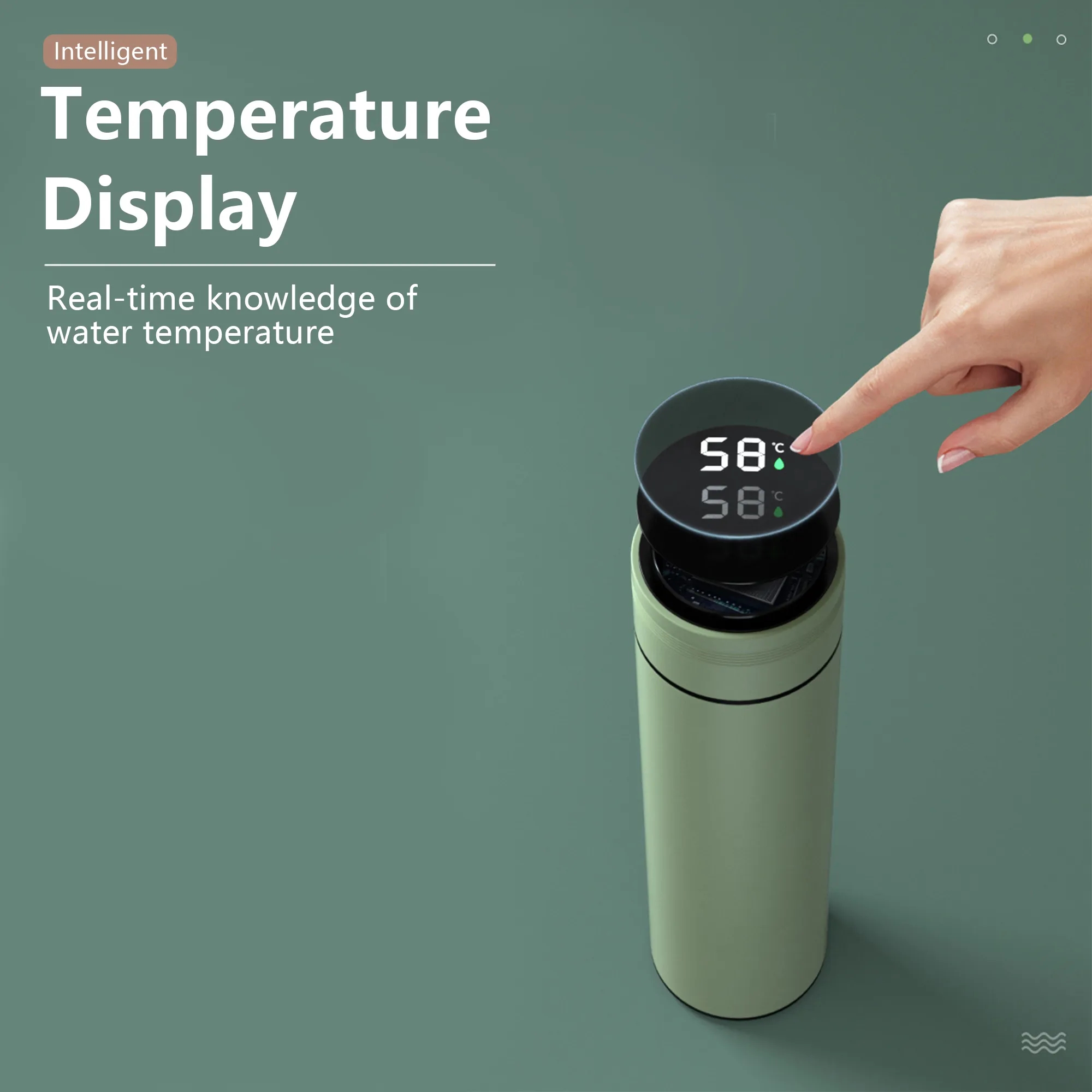Winter Warm Up Mug With Digital Temp Reader 5