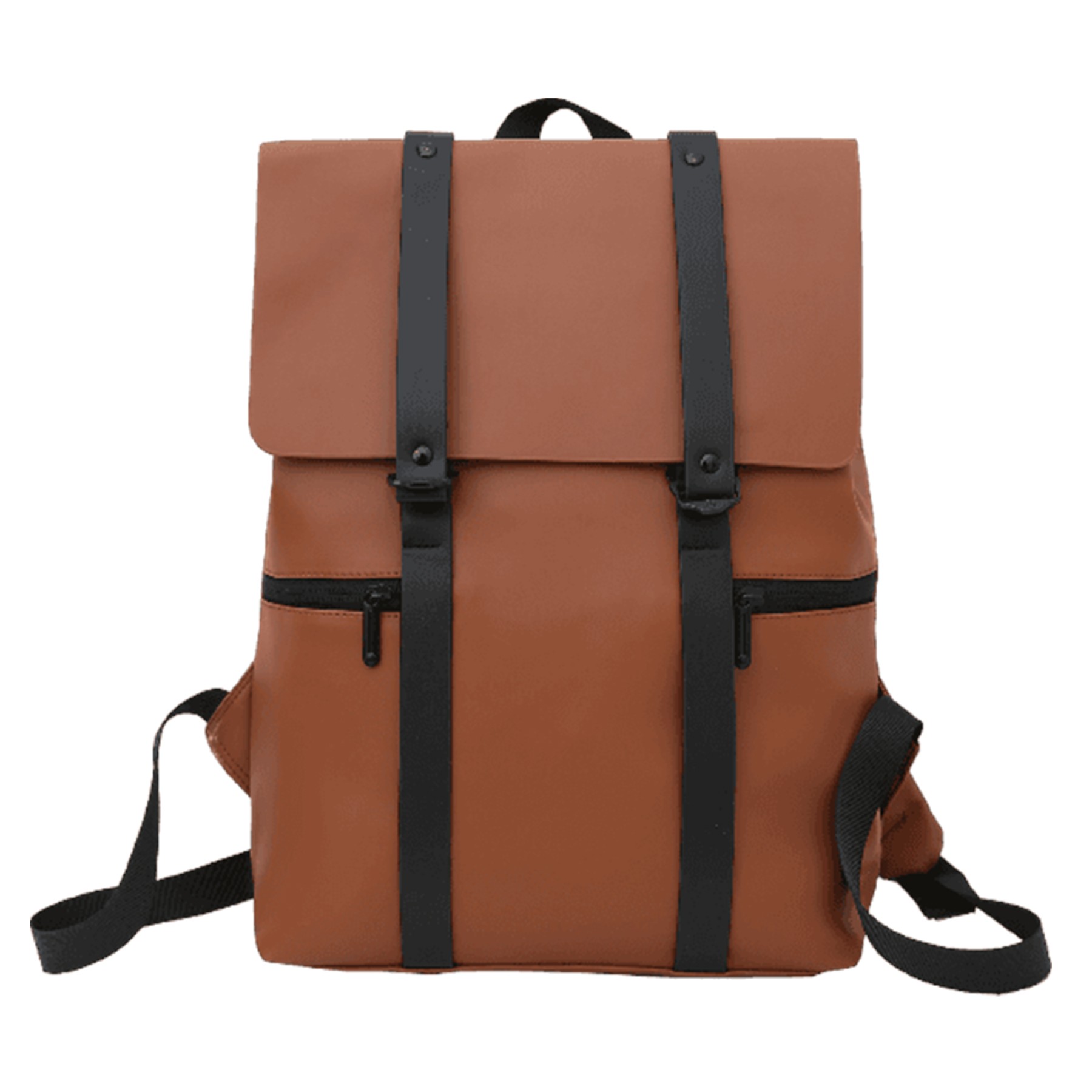 Pu Leather Laptop Backpack 5