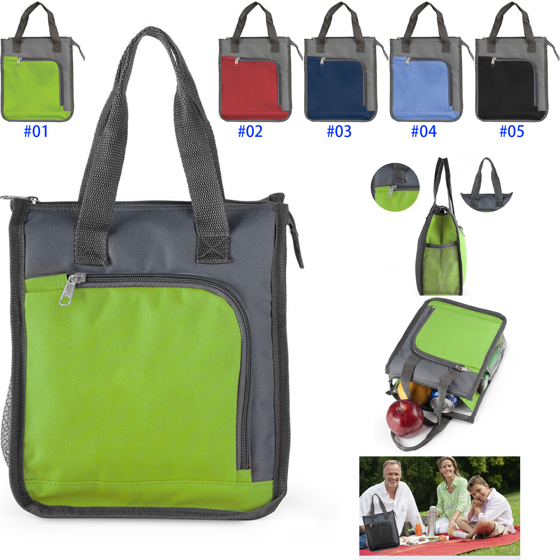 Insulation Bags Womens Large Lunch Bags 2