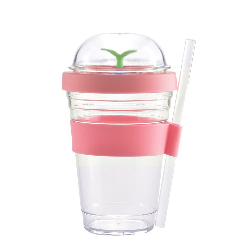 Customized juice milkshake beverage mixing cup 2
