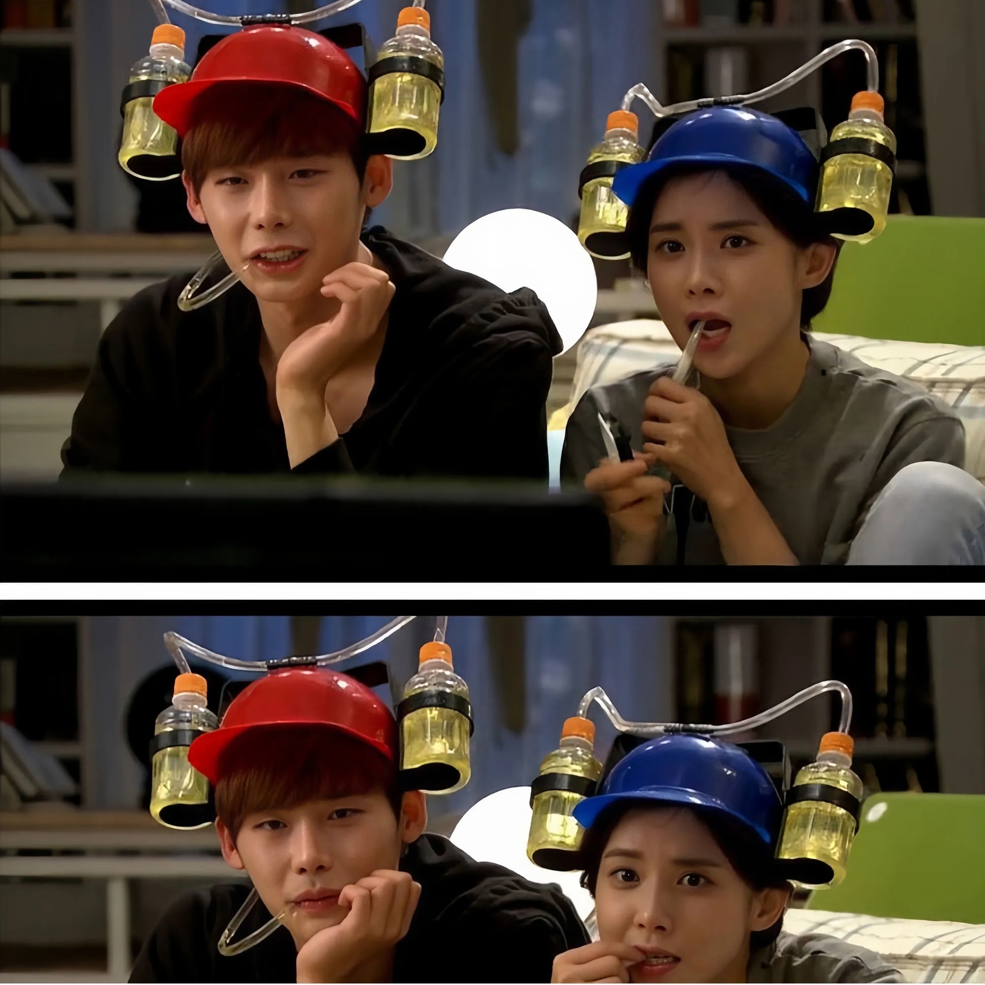 Hands-Free Drinking Helmet For Outdoor Parties 2