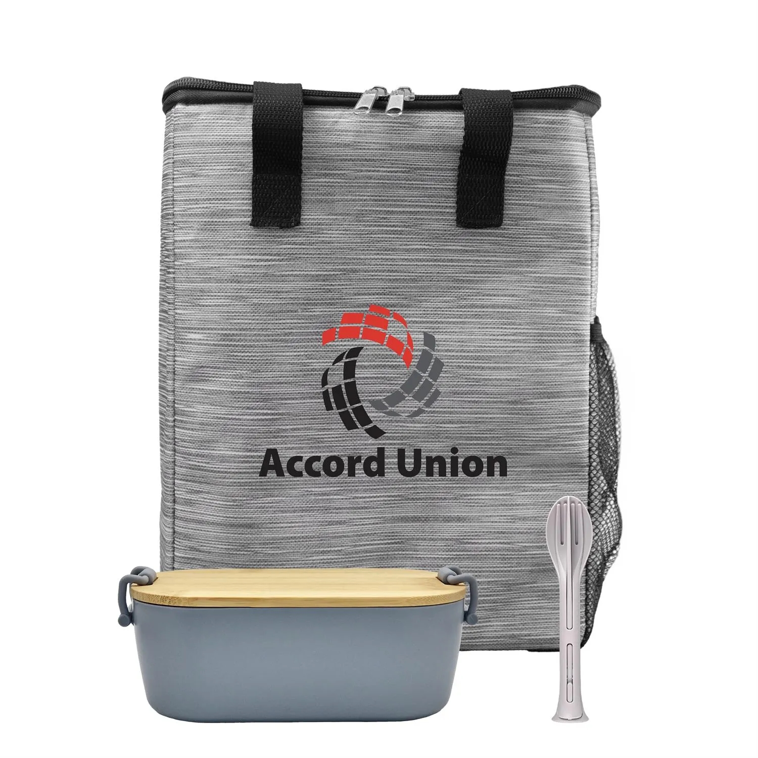 Bamboo & Utensil Lunch Tote 5
