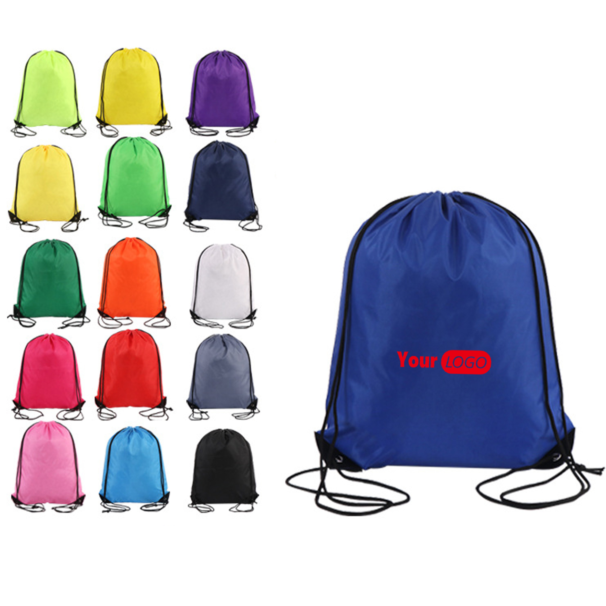 Drawstring Backpack Bags for Party Gym Sport Trip 2