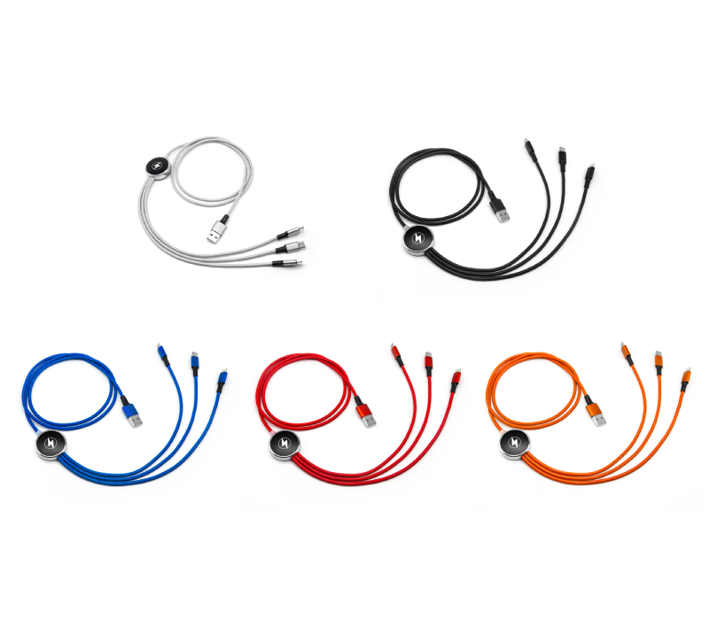 3-in-1 LED Light Up Logo USB Charging Cable 8