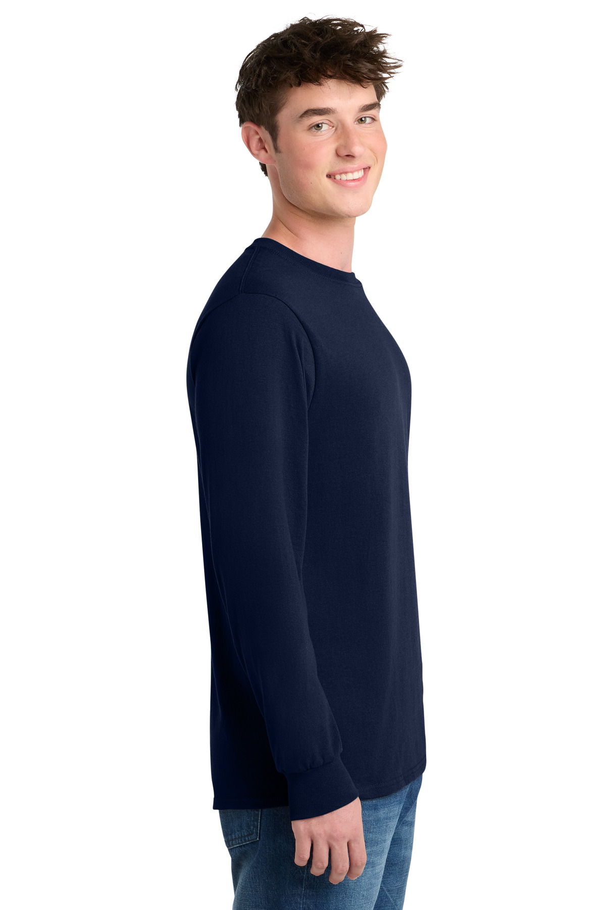 Port & Co Tall Long Sleeve Core Blend Tee. PC55LST 78