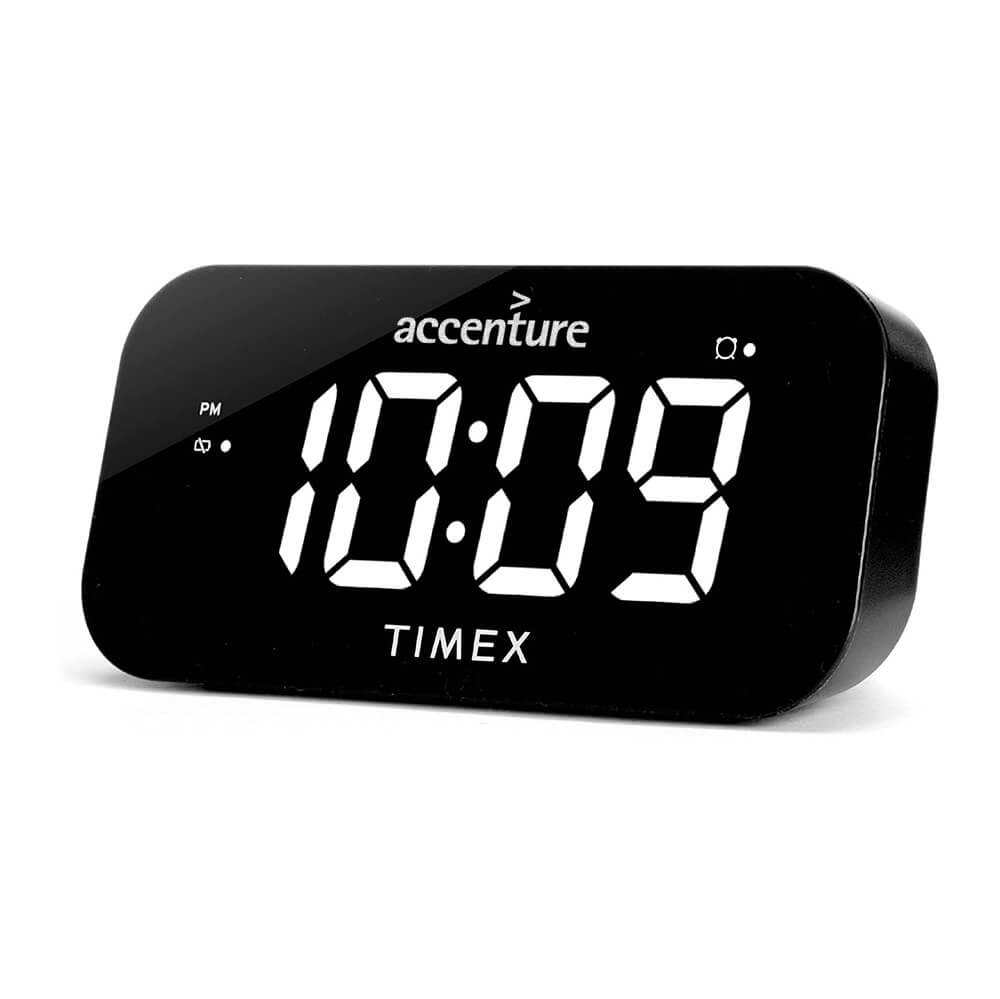 Timex Dual Alarm Clock With Jumbo Display and Usb Charging