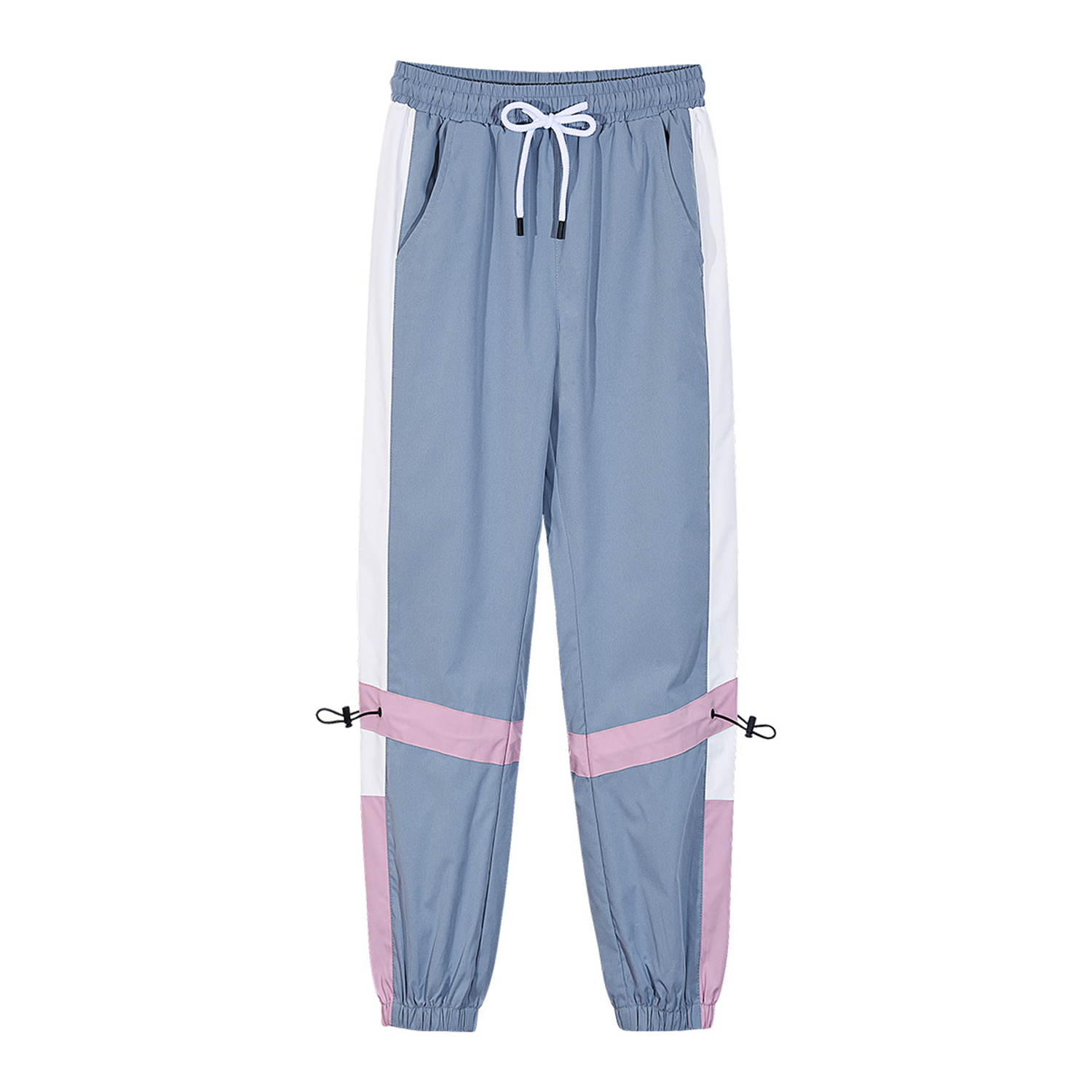 Women Middle Rise Loose Sports Pants 1