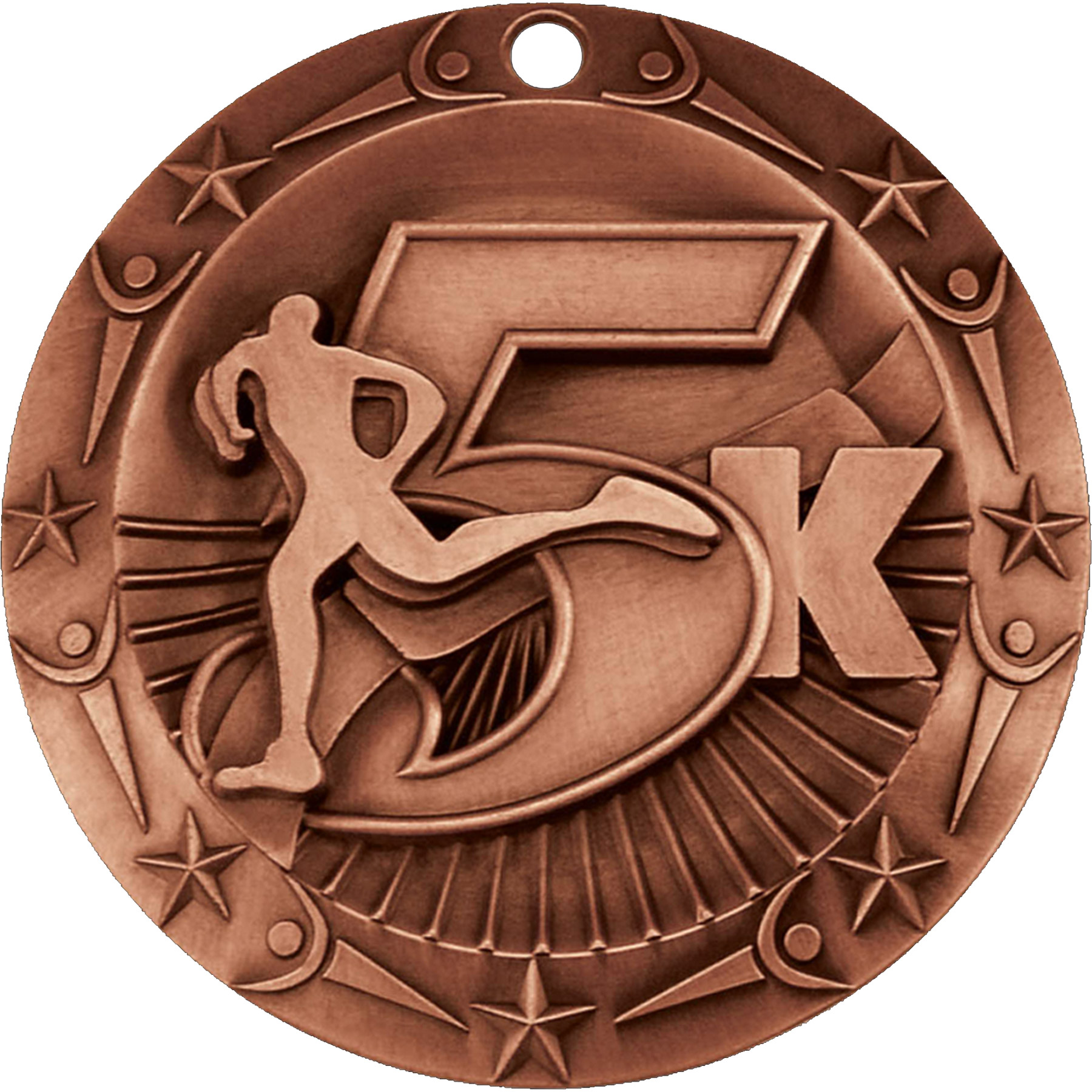 Stock World Class Sports & Academic Medals: 5k 1