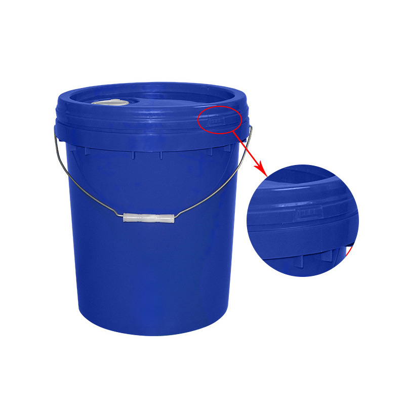 5 Gallon Plastic Bucket with Handle, Mini Storage Bucket 2