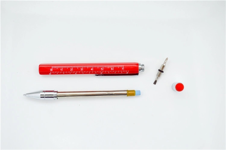 6-in-1 Stylus Twist Tool Pen- Plastic barrel 8
